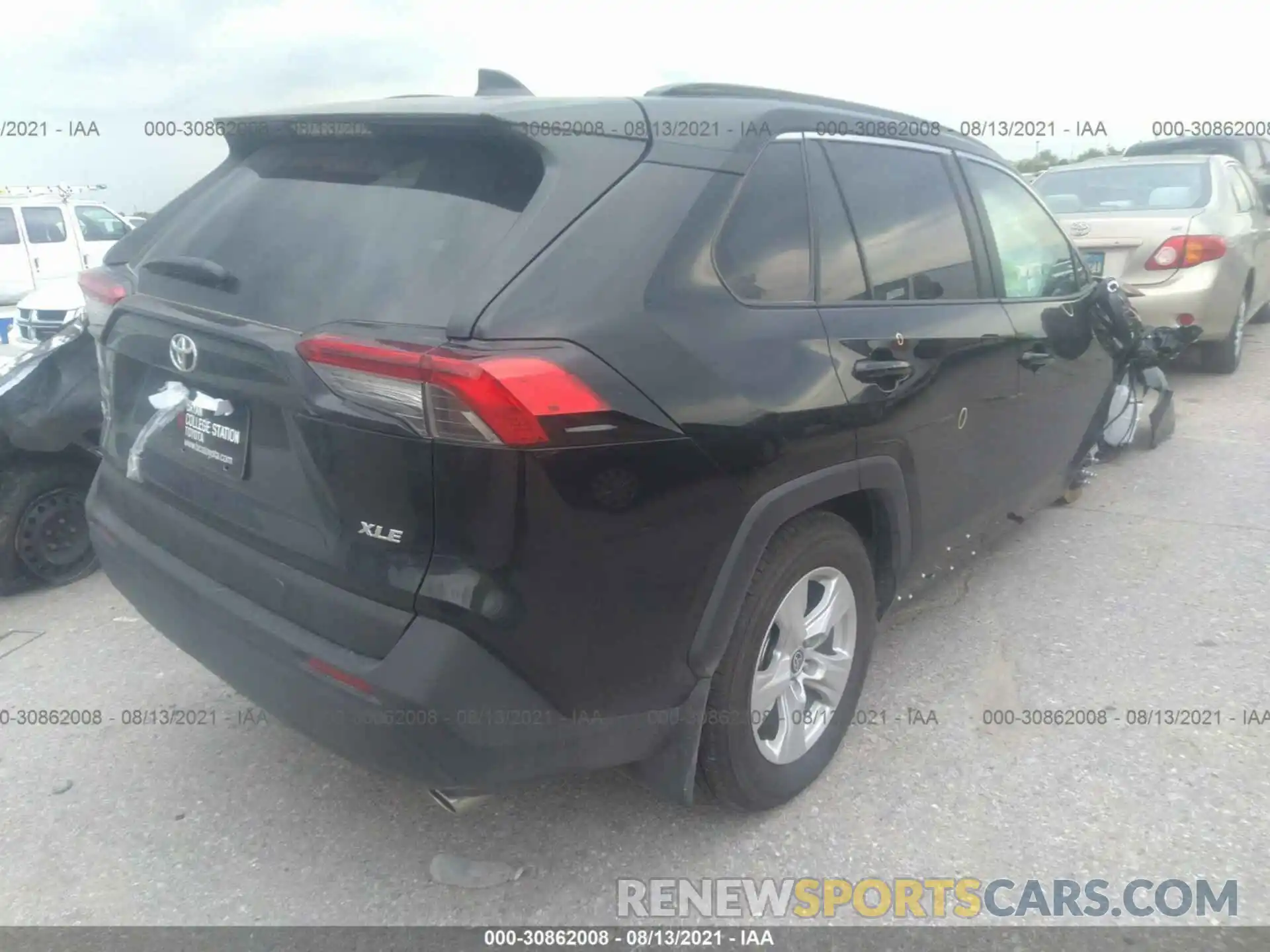 4 Photograph of a damaged car 2T3W1RFVXMC144852 TOYOTA RAV4 2021