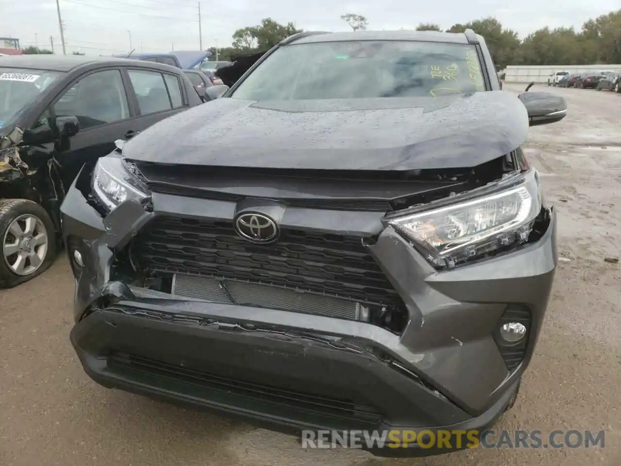 9 Photograph of a damaged car 2T3W1RFVXMC158699 TOYOTA RAV4 2021