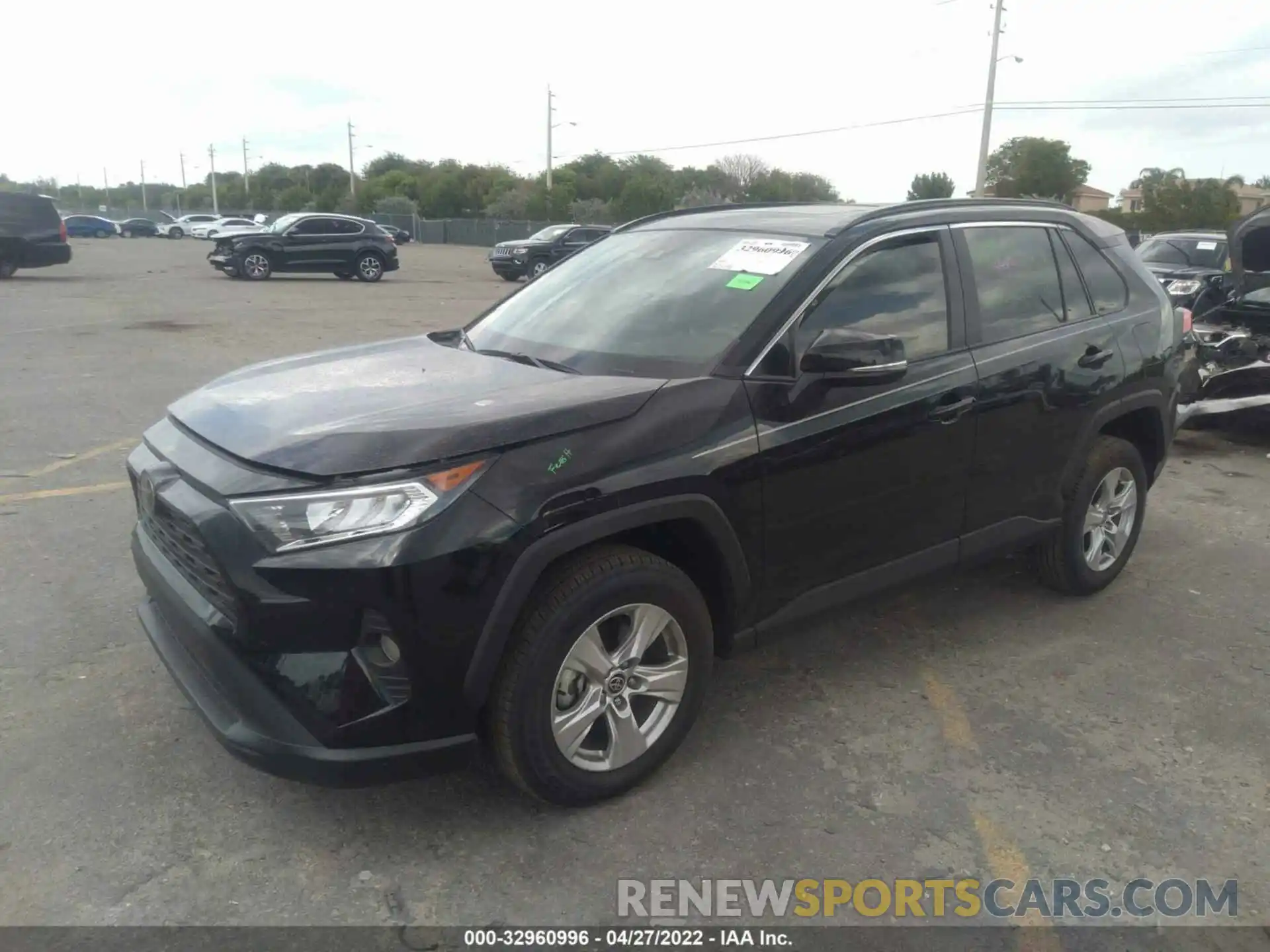 2 Photograph of a damaged car 2T3W1RFVXMC164390 TOYOTA RAV4 2021