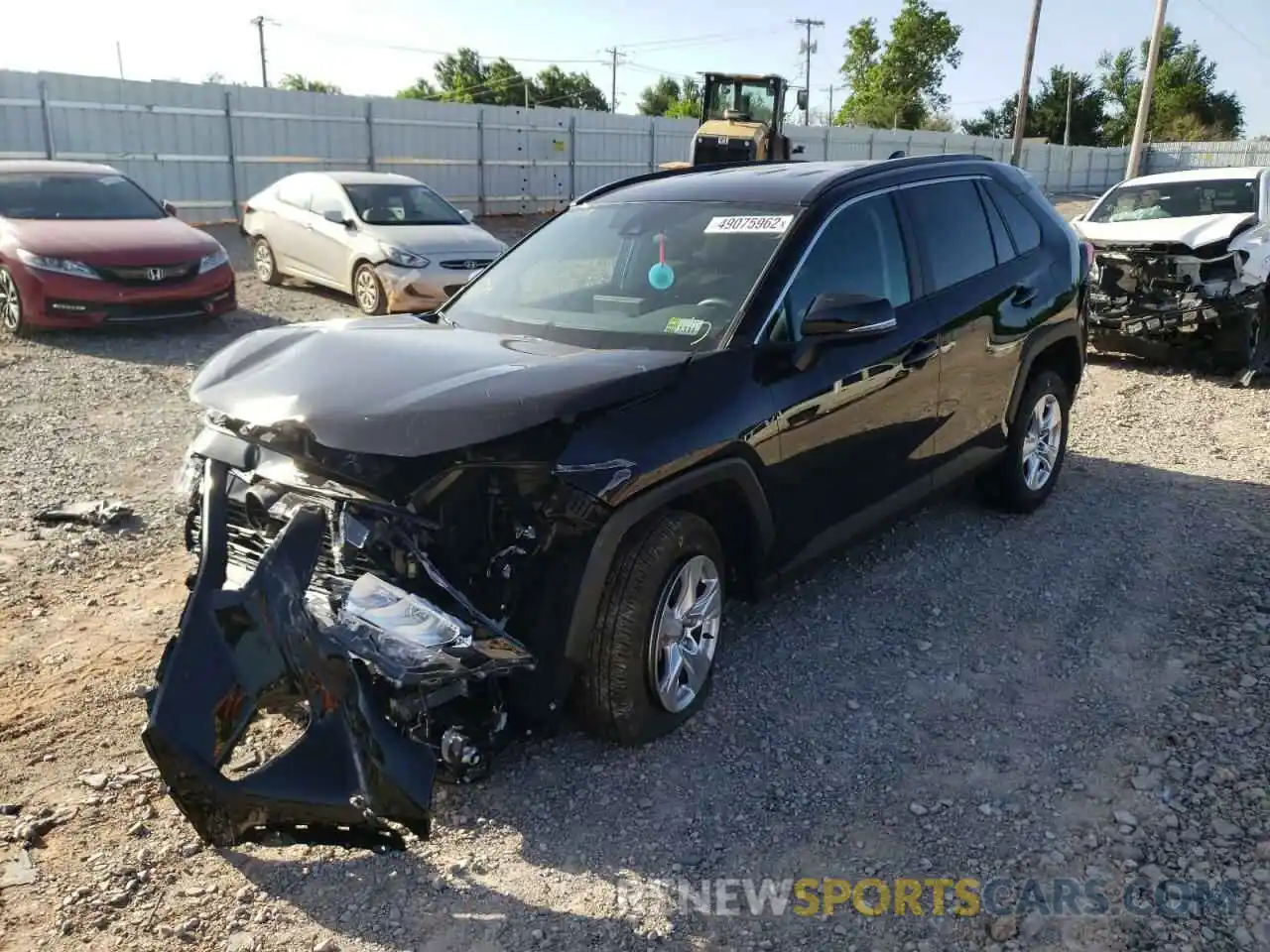 2 Photograph of a damaged car 2T3W1RFVXMC171338 TOYOTA RAV4 2021