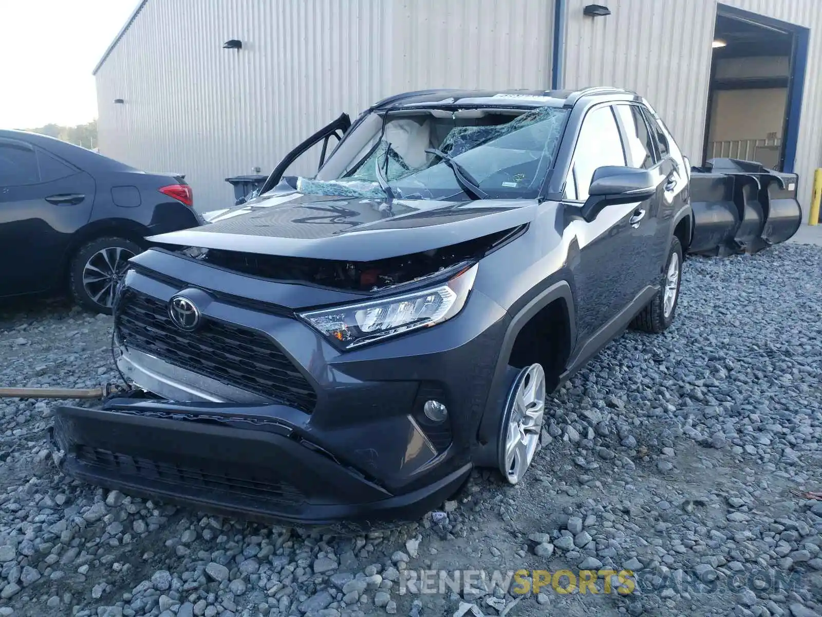 2 Photograph of a damaged car 2T3W1RFVXMW106147 TOYOTA RAV4 2021