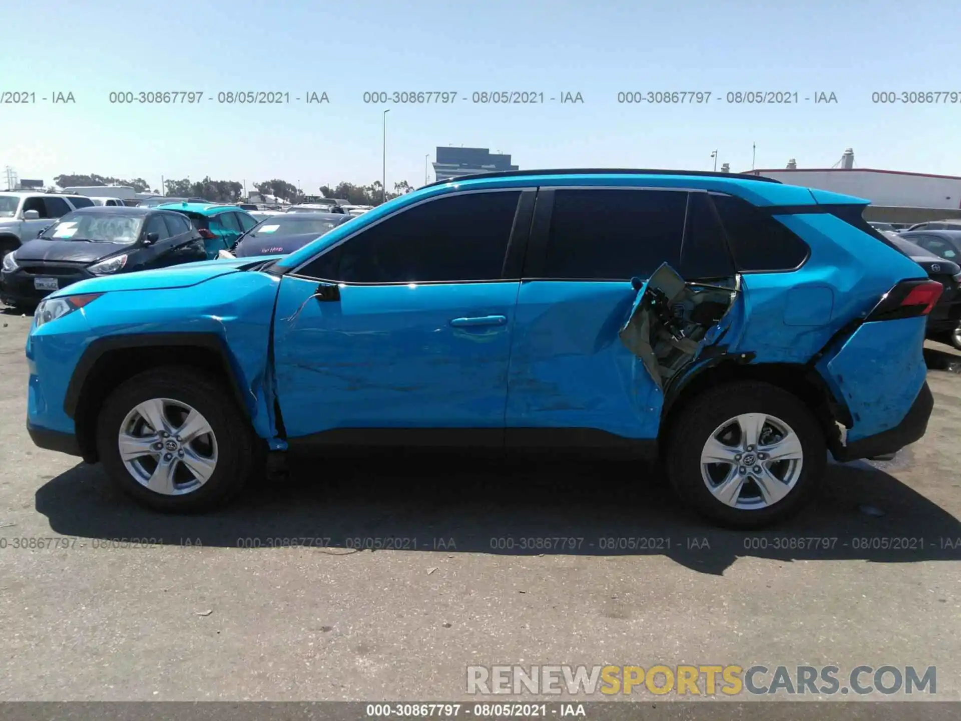 6 Photograph of a damaged car 2T3W1RFVXMW106407 TOYOTA RAV4 2021