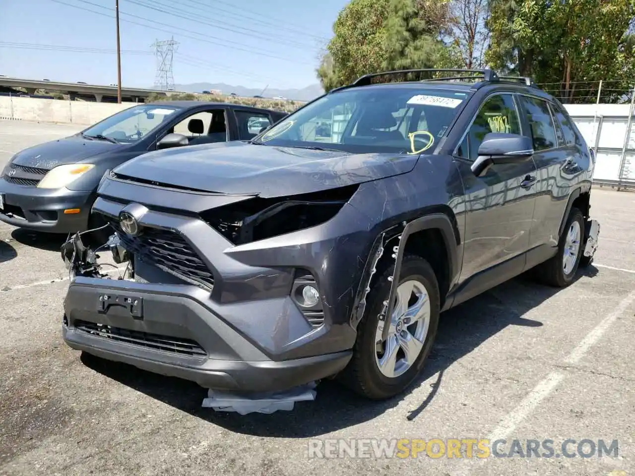 2 Photograph of a damaged car 2T3W1RFVXMW108142 TOYOTA RAV4 2021