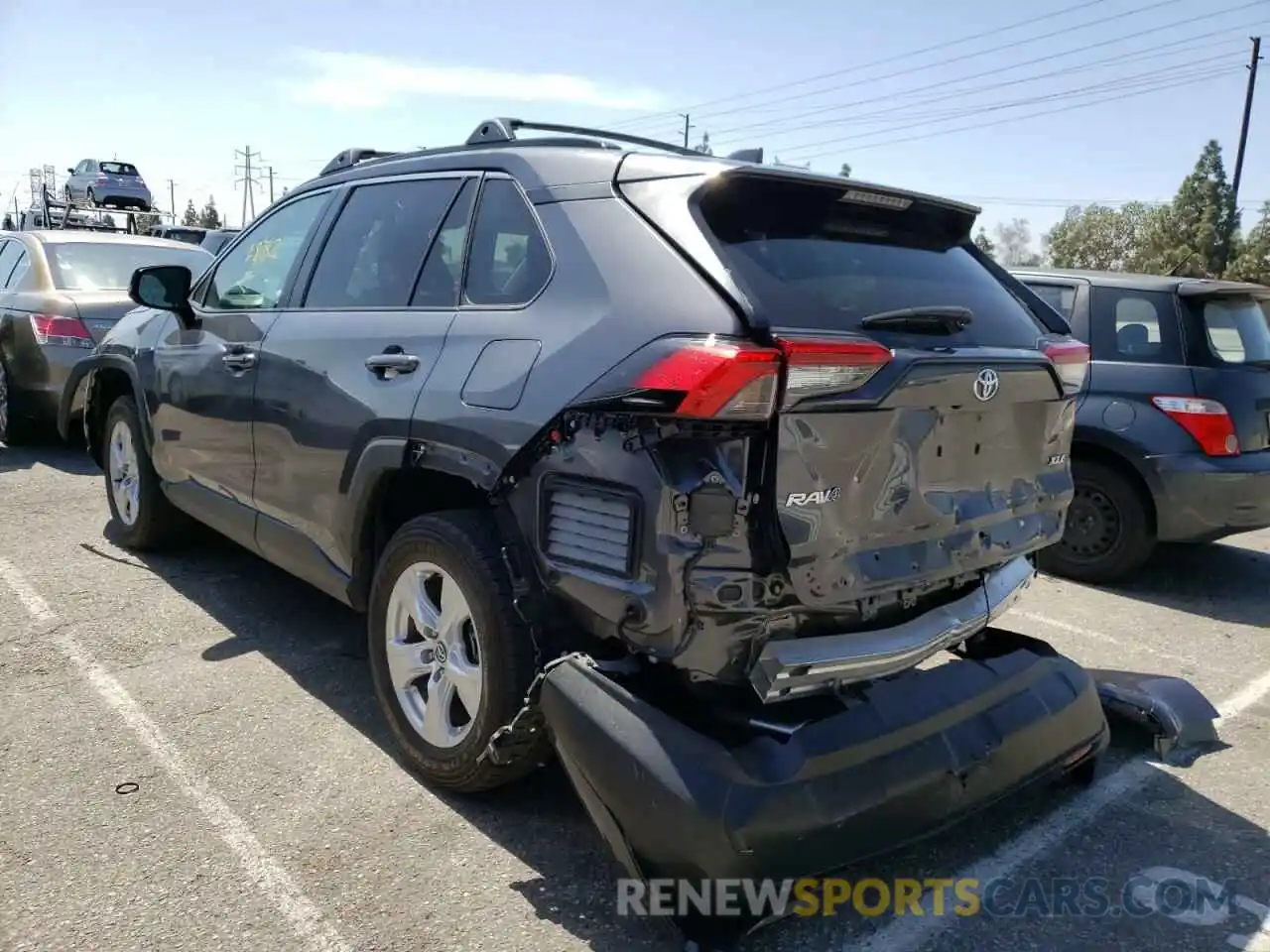 3 Photograph of a damaged car 2T3W1RFVXMW108142 TOYOTA RAV4 2021