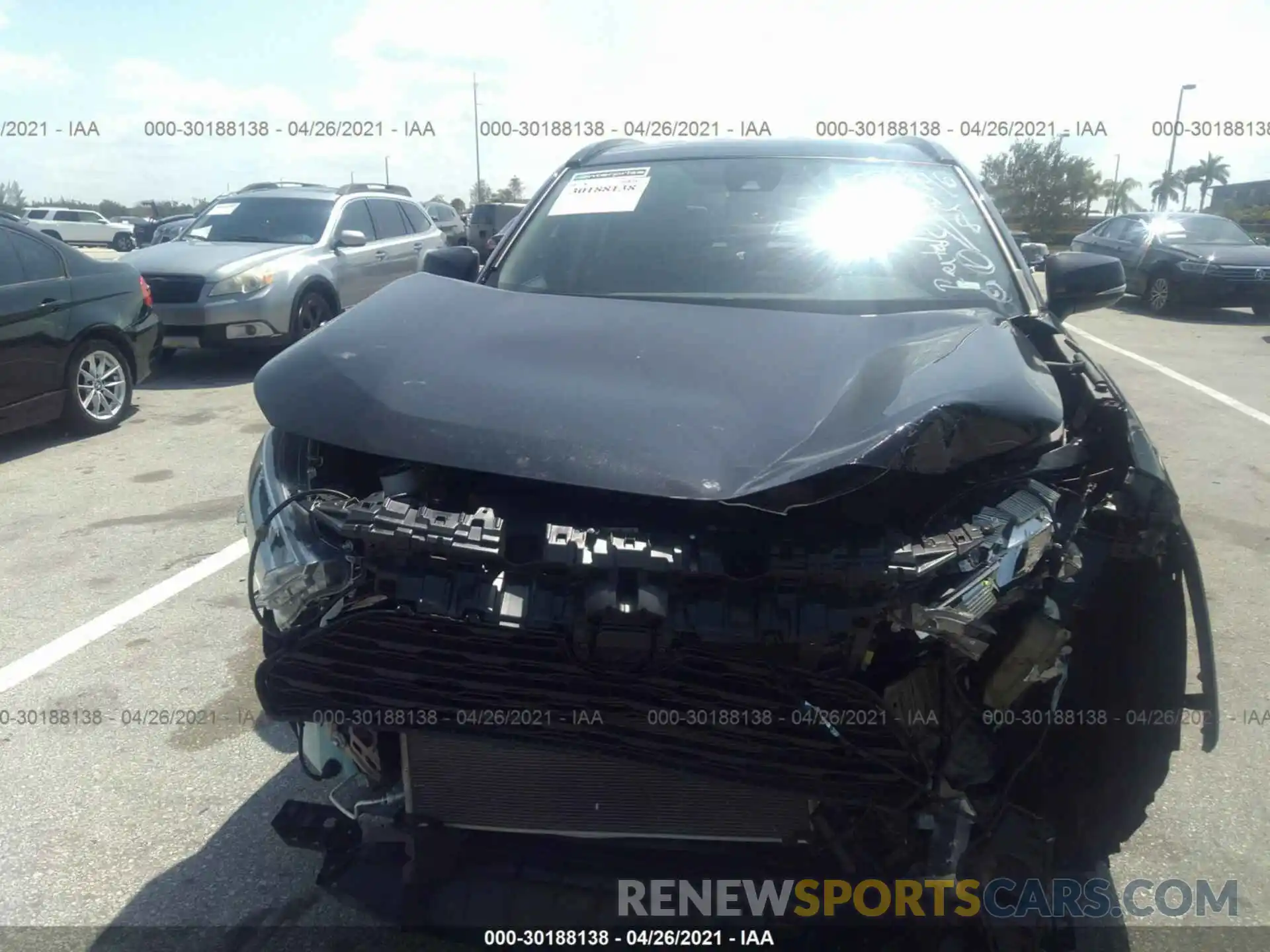 6 Photograph of a damaged car 2T3W1RFVXMW112496 TOYOTA RAV4 2021