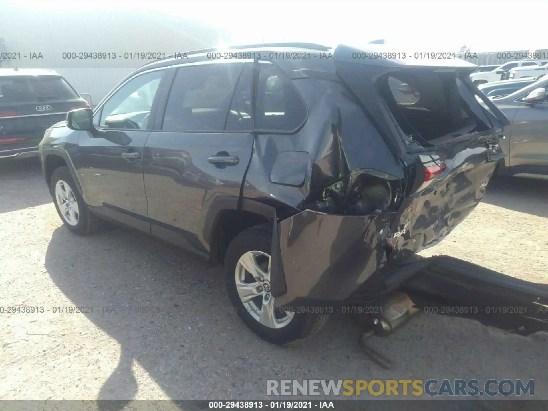 3 Photograph of a damaged car 2T3W1RFVXMW113020 TOYOTA RAV4 2021