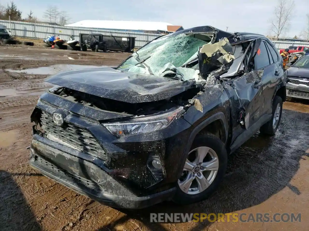 9 Photograph of a damaged car 2T3W1RFVXMW113082 TOYOTA RAV4 2021