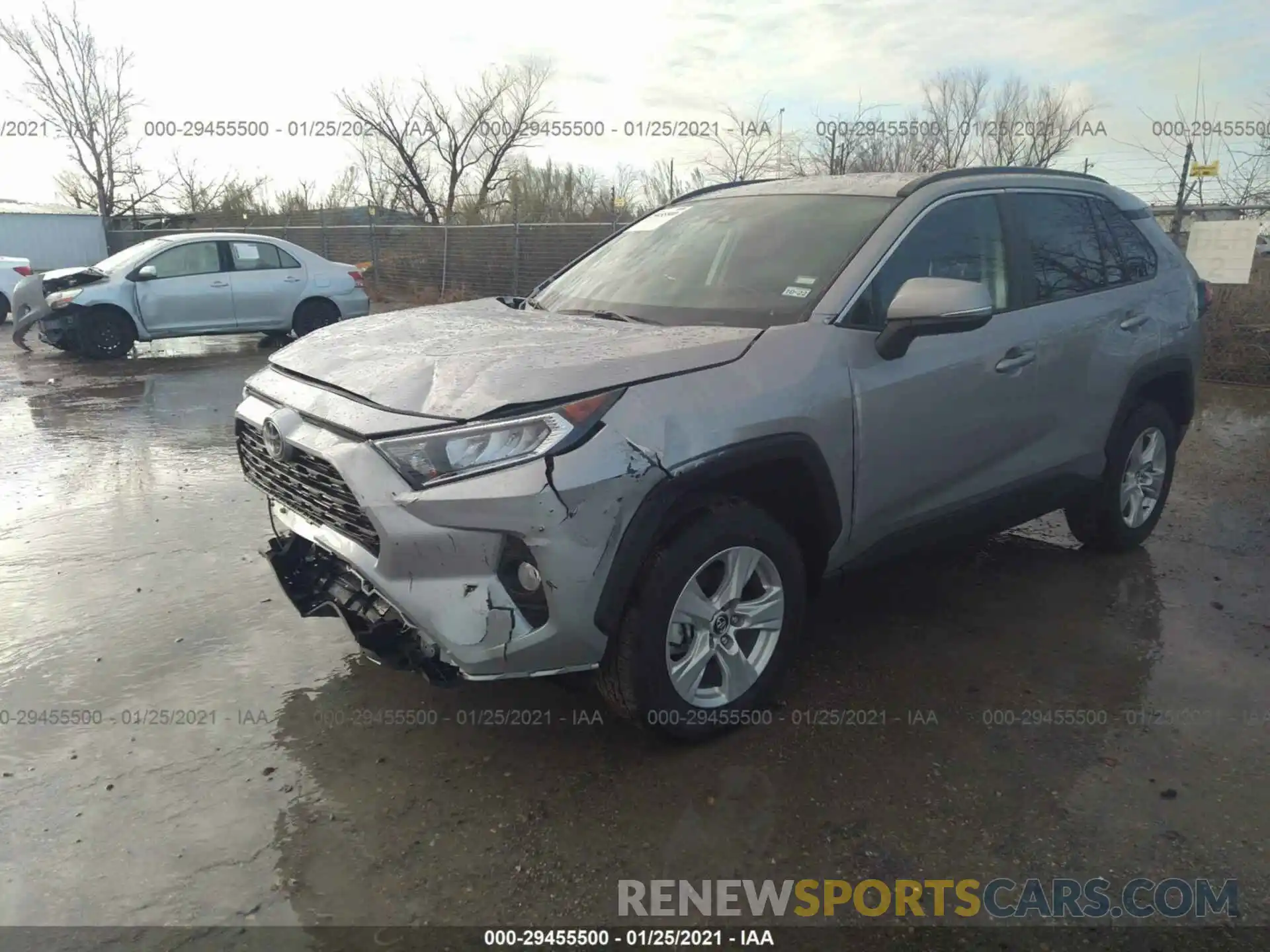 2 Фотография поврежденного автомобиля 2T3W1RFVXMW114216 TOYOTA RAV4 2021