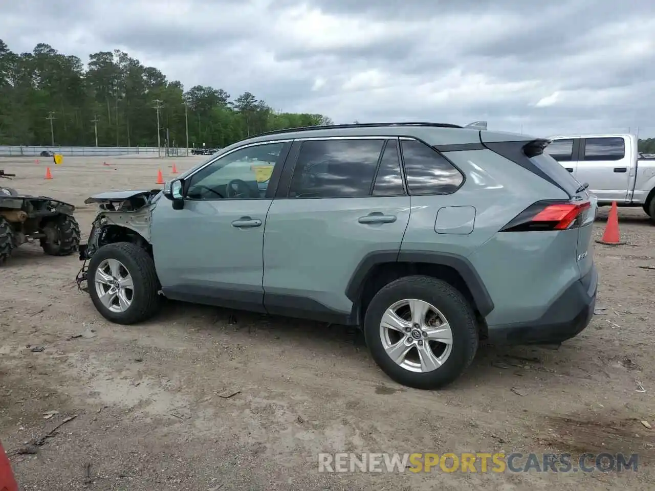 2 Photograph of a damaged car 2T3W1RFVXMW114961 TOYOTA RAV4 2021