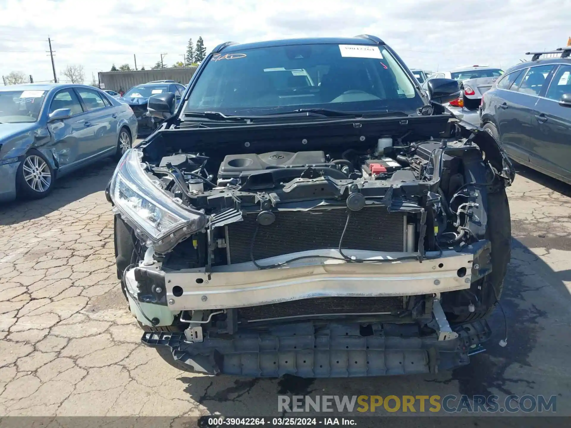 13 Photograph of a damaged car 2T3W1RFVXMW116421 TOYOTA RAV4 2021