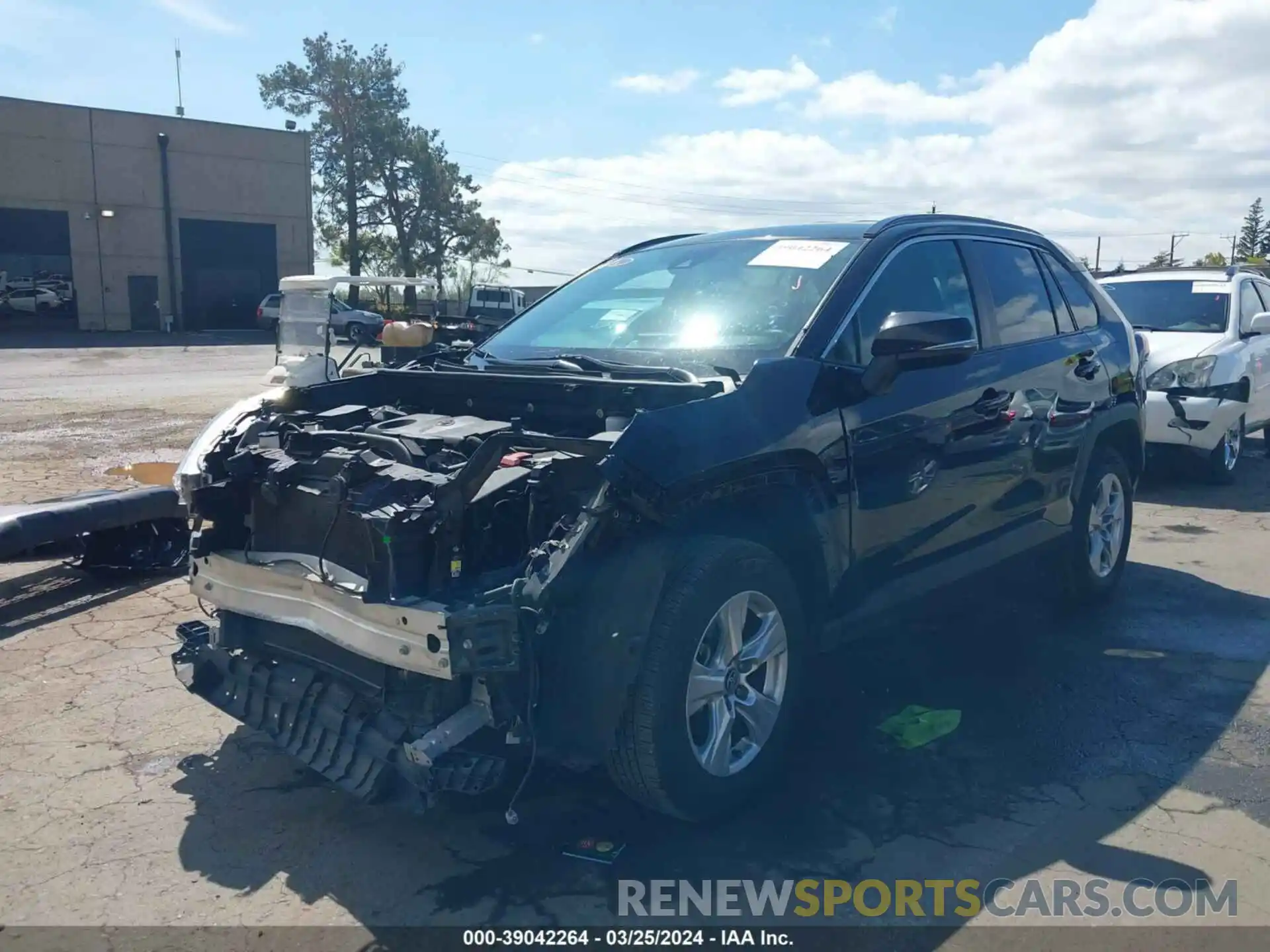 2 Photograph of a damaged car 2T3W1RFVXMW116421 TOYOTA RAV4 2021