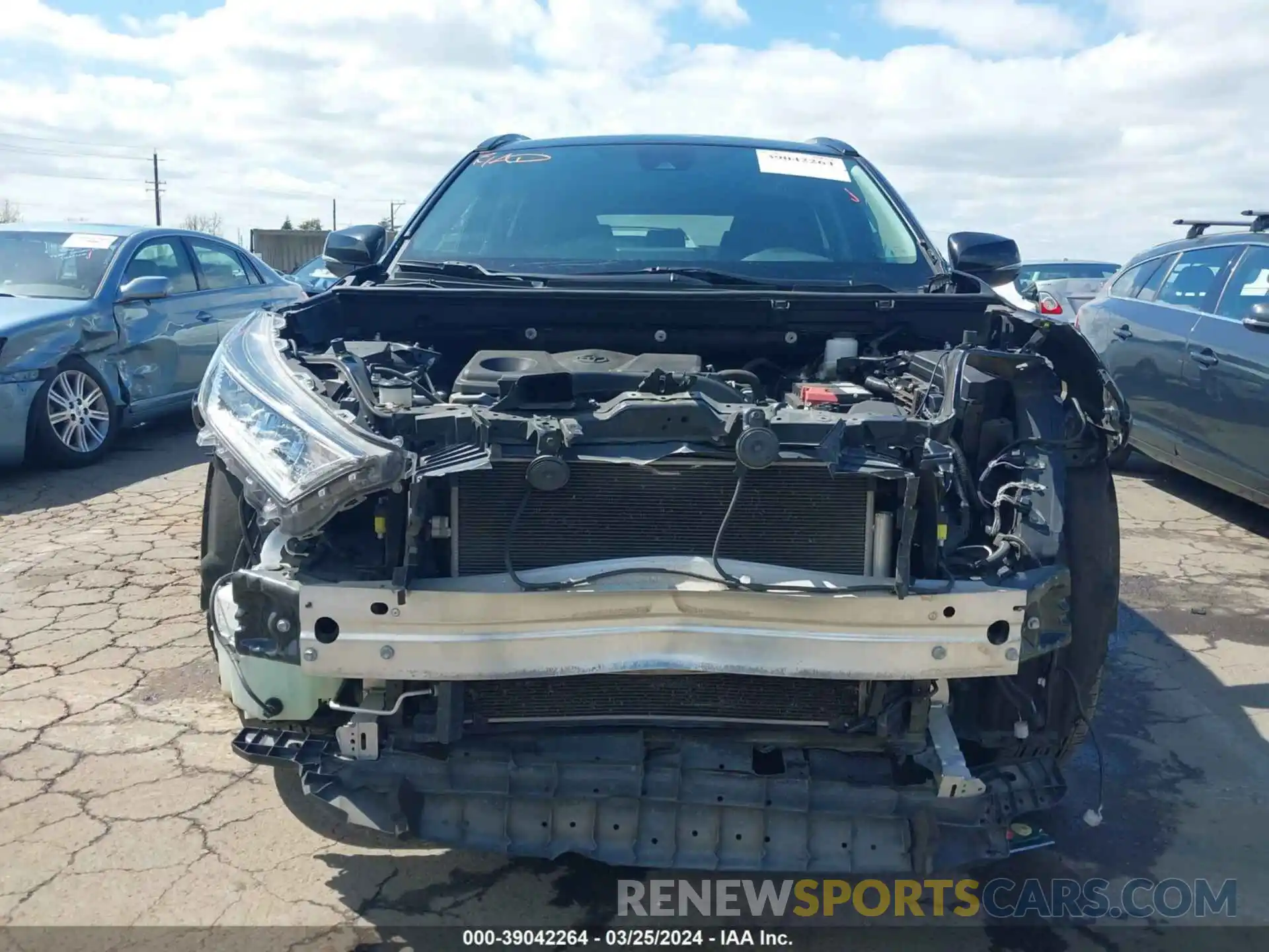 6 Photograph of a damaged car 2T3W1RFVXMW116421 TOYOTA RAV4 2021