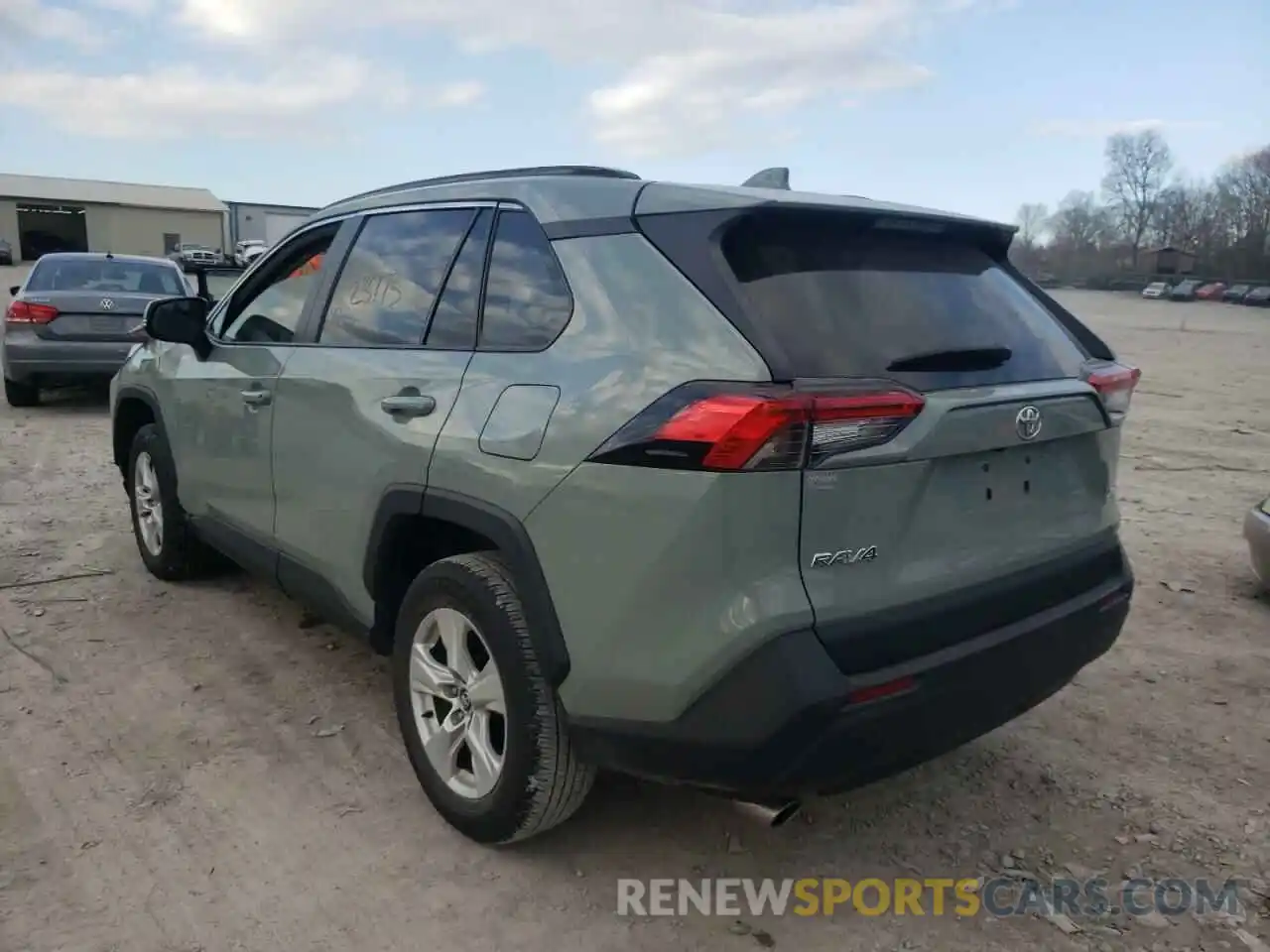 3 Photograph of a damaged car 2T3W1RFVXMW117097 TOYOTA RAV4 2021