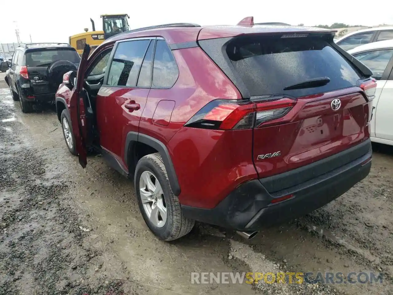 3 Photograph of a damaged car 2T3W1RFVXMW119691 TOYOTA RAV4 2021