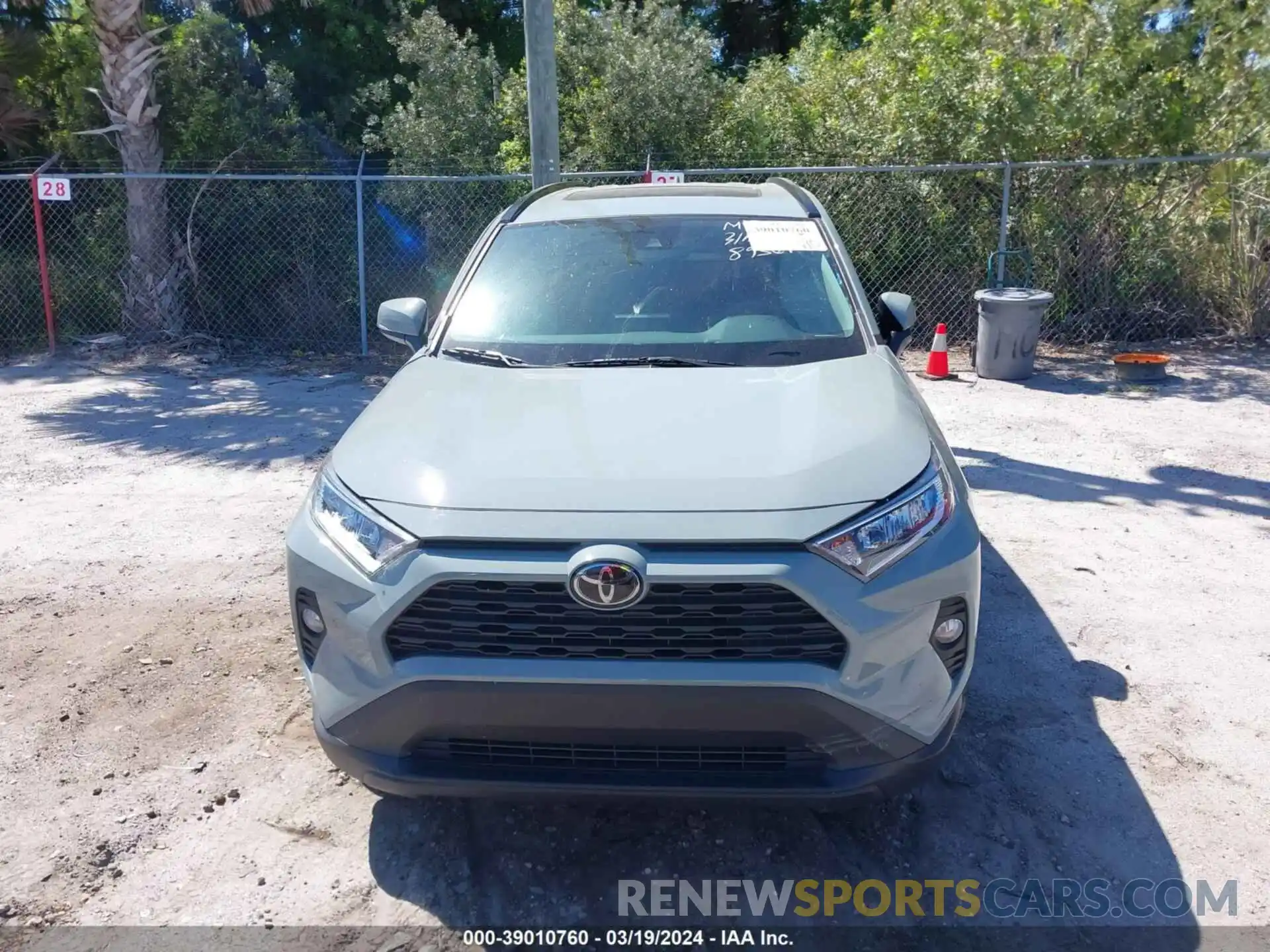 12 Photograph of a damaged car 2T3W1RFVXMW121599 TOYOTA RAV4 2021