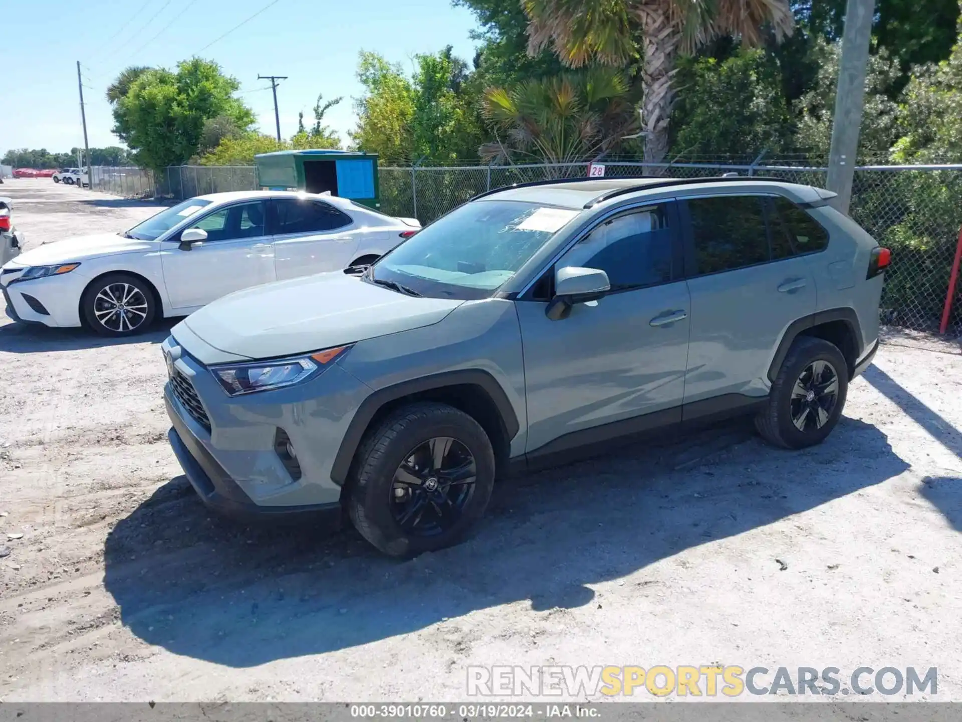 2 Photograph of a damaged car 2T3W1RFVXMW121599 TOYOTA RAV4 2021