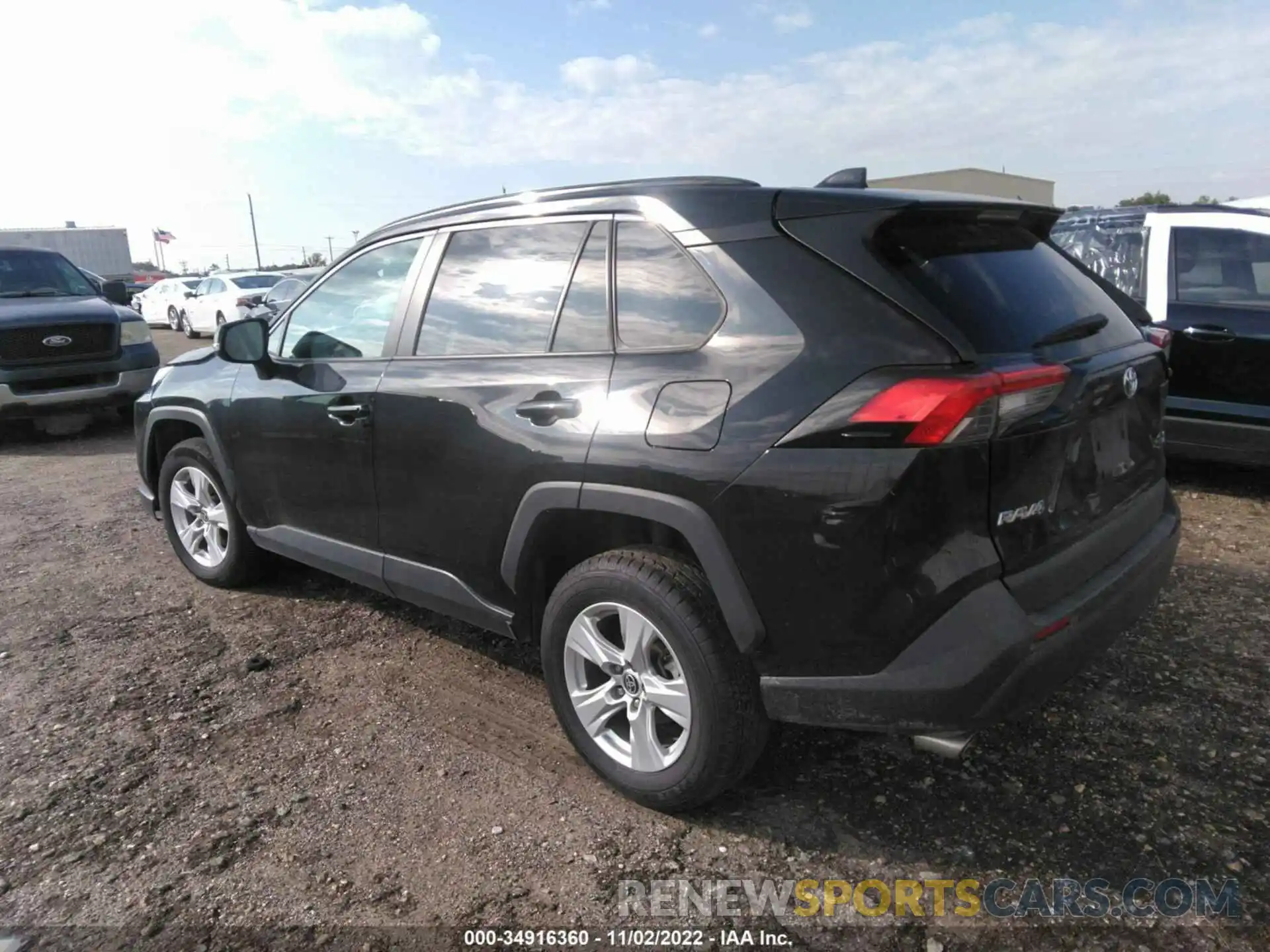 3 Фотография поврежденного автомобиля 2T3W1RFVXMW131663 TOYOTA RAV4 2021