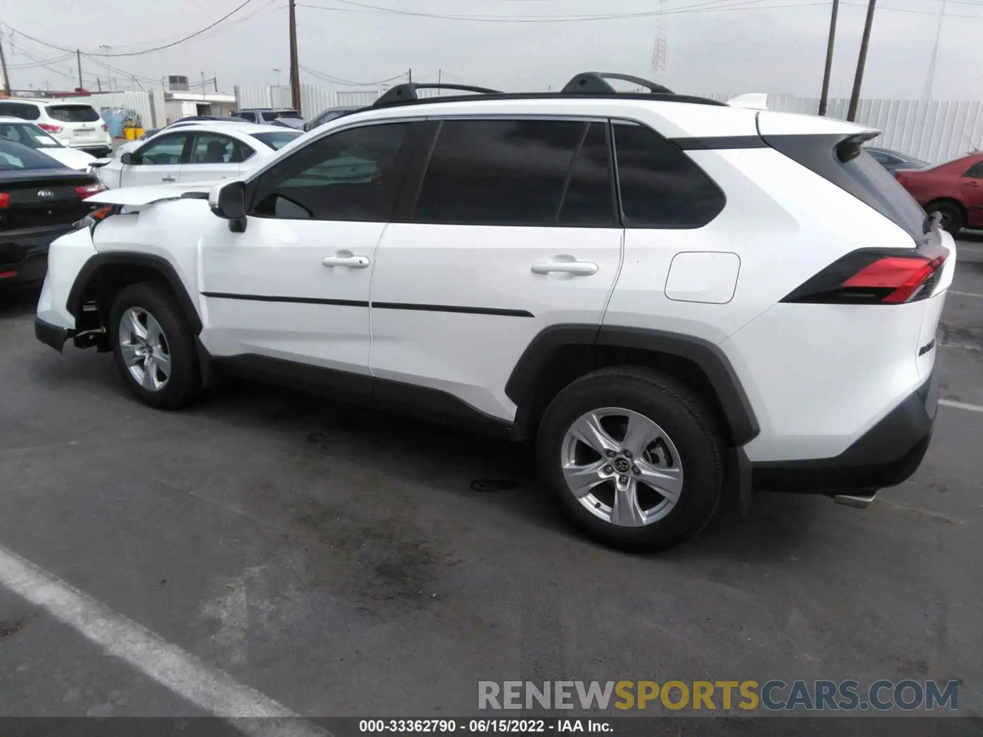 3 Photograph of a damaged car 2T3W1RFVXMW150293 TOYOTA RAV4 2021