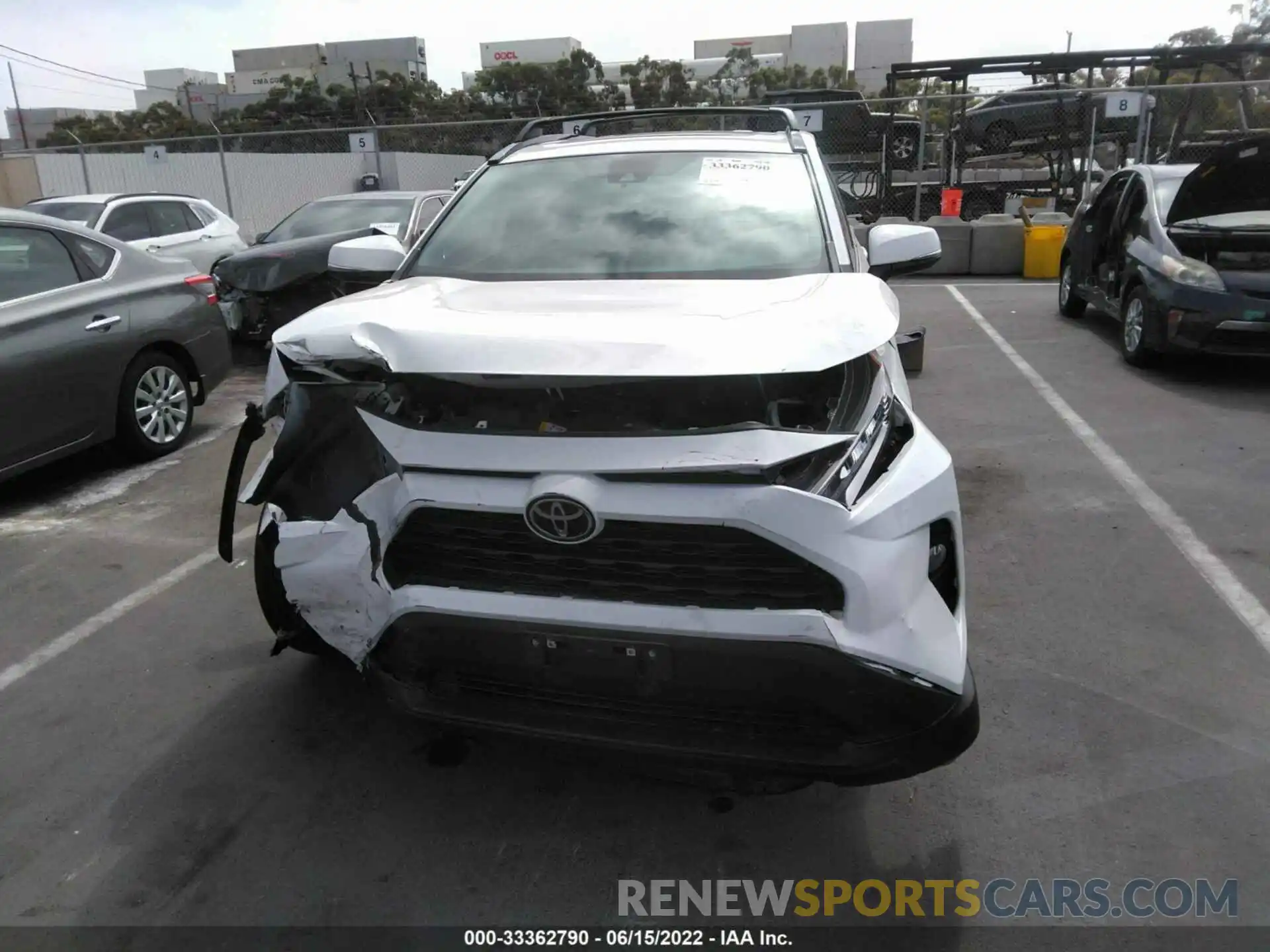 6 Photograph of a damaged car 2T3W1RFVXMW150293 TOYOTA RAV4 2021