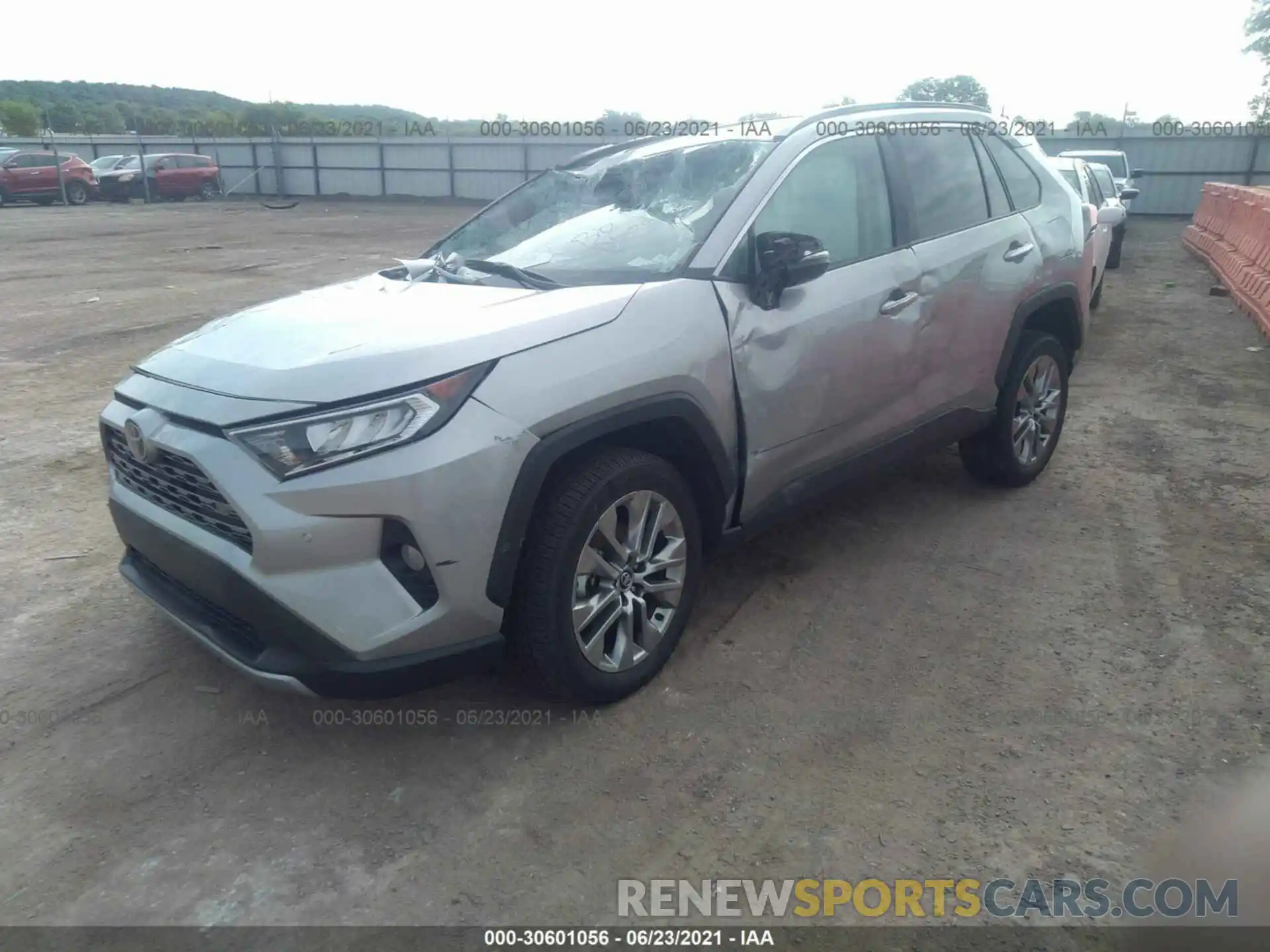 2 Photograph of a damaged car 2T3Y1RFV0MC090230 TOYOTA RAV4 2021