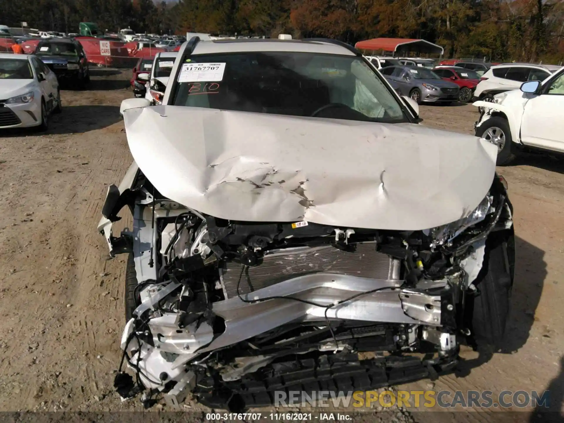 6 Photograph of a damaged car 2T3Y1RFV1MW155634 TOYOTA RAV4 2021