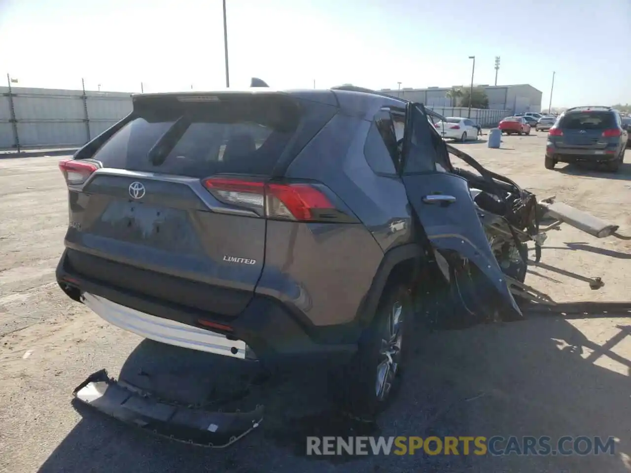 4 Photograph of a damaged car 2T3Y1RFV2MC145549 TOYOTA RAV4 2021