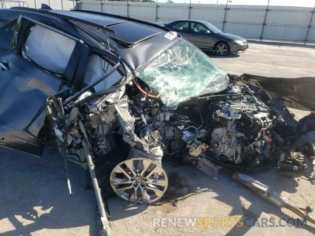 9 Photograph of a damaged car 2T3Y1RFV2MC145549 TOYOTA RAV4 2021