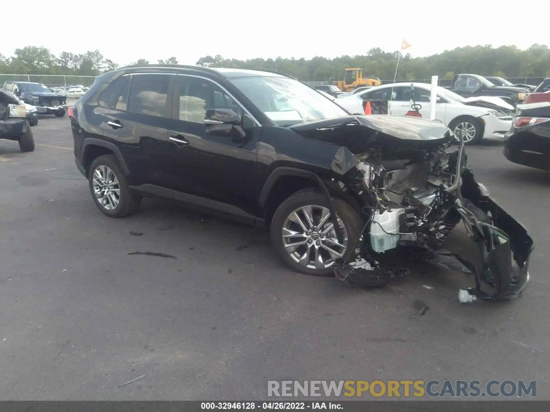 1 Photograph of a damaged car 2T3Y1RFV4MW178793 TOYOTA RAV4 2021