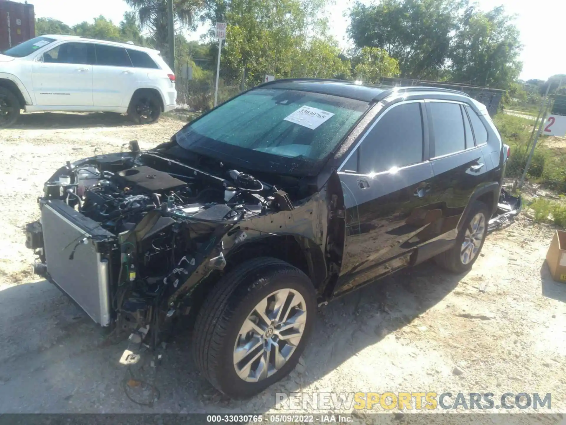 2 Photograph of a damaged car 2T3Y1RFV6MC145019 TOYOTA RAV4 2021