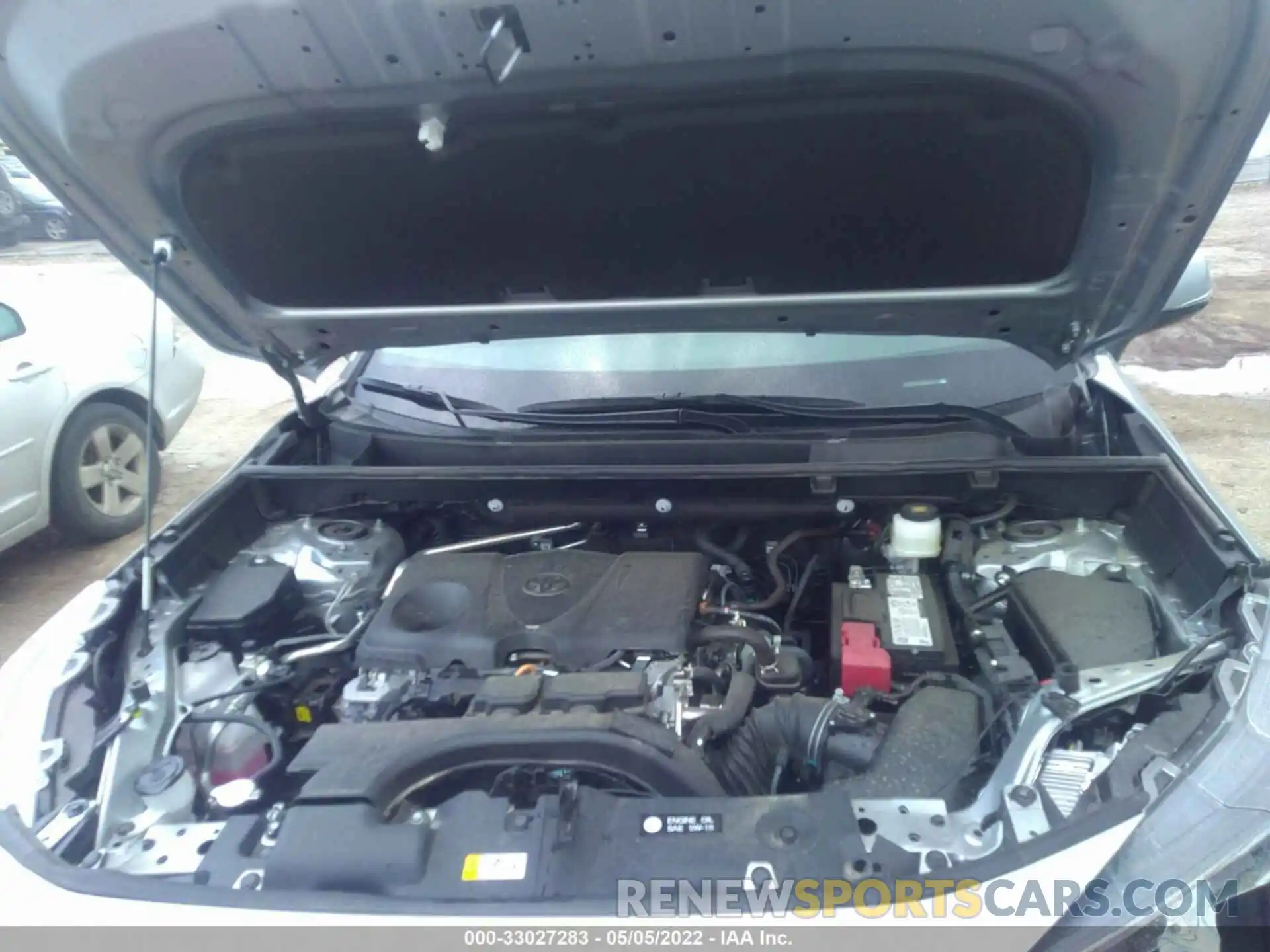 10 Фотография поврежденного автомобиля 2T3Y1RFV8MW173788 TOYOTA RAV4 2021