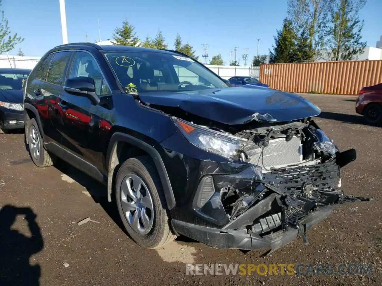 1 Photograph of a damaged car 2T3Z1RFV1MW184667 TOYOTA RAV4 2021