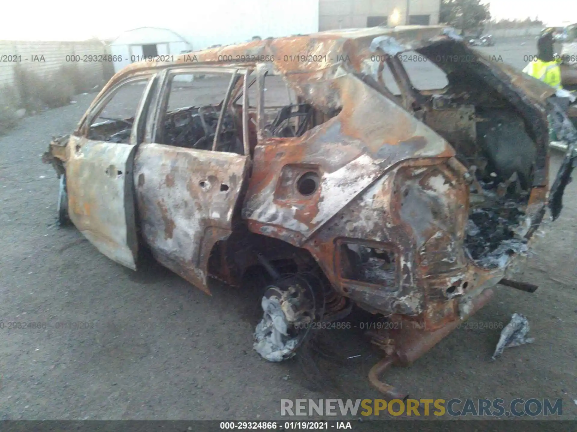 3 Photograph of a damaged car 4T3B6RFV0MU006123 TOYOTA RAV4 2021