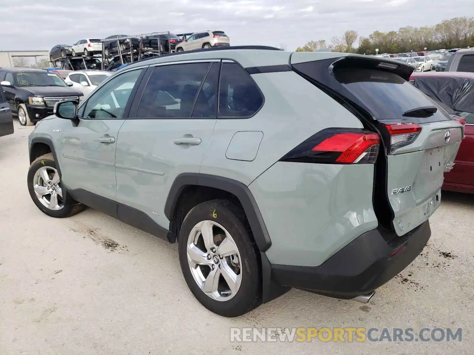 3 Photograph of a damaged car 4T3B6RFV0MU019390 TOYOTA RAV4 2021