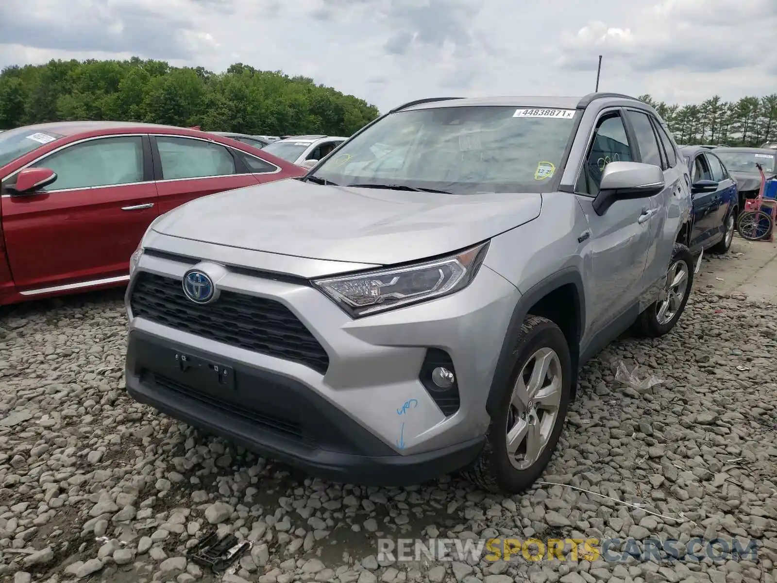 2 Фотография поврежденного автомобиля 4T3B6RFV0MU023620 TOYOTA RAV4 2021