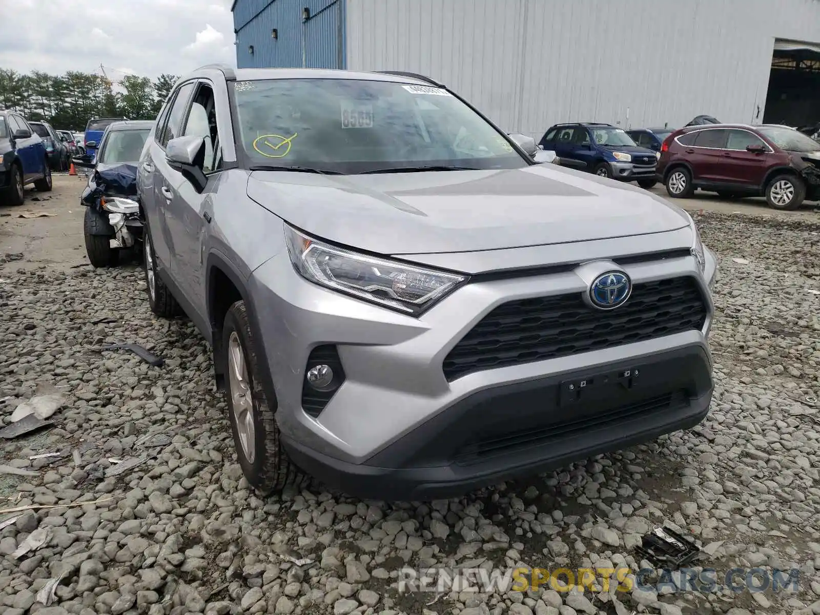 9 Фотография поврежденного автомобиля 4T3B6RFV0MU023620 TOYOTA RAV4 2021