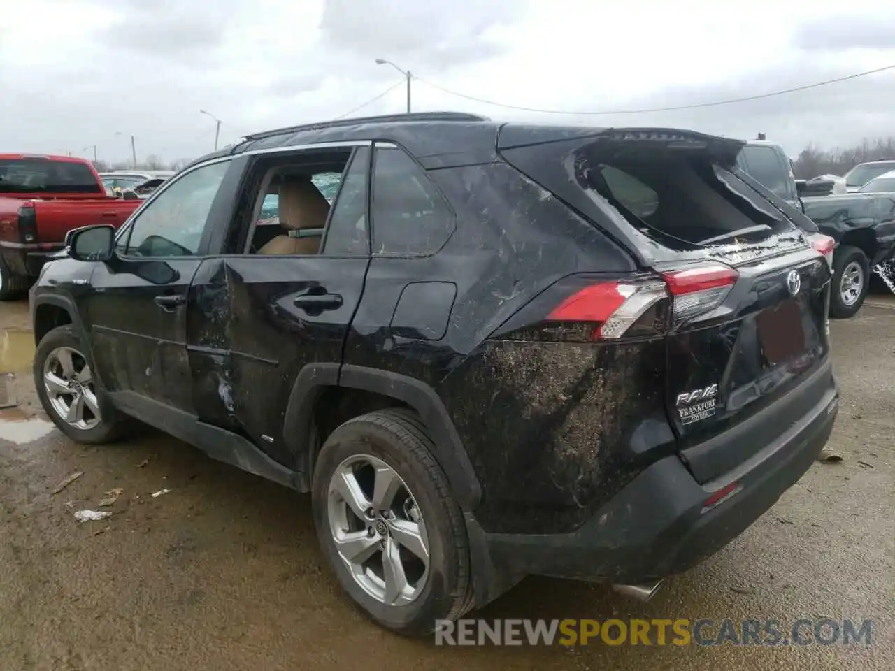 3 Photograph of a damaged car 4T3B6RFV0MU038859 TOYOTA RAV4 2021