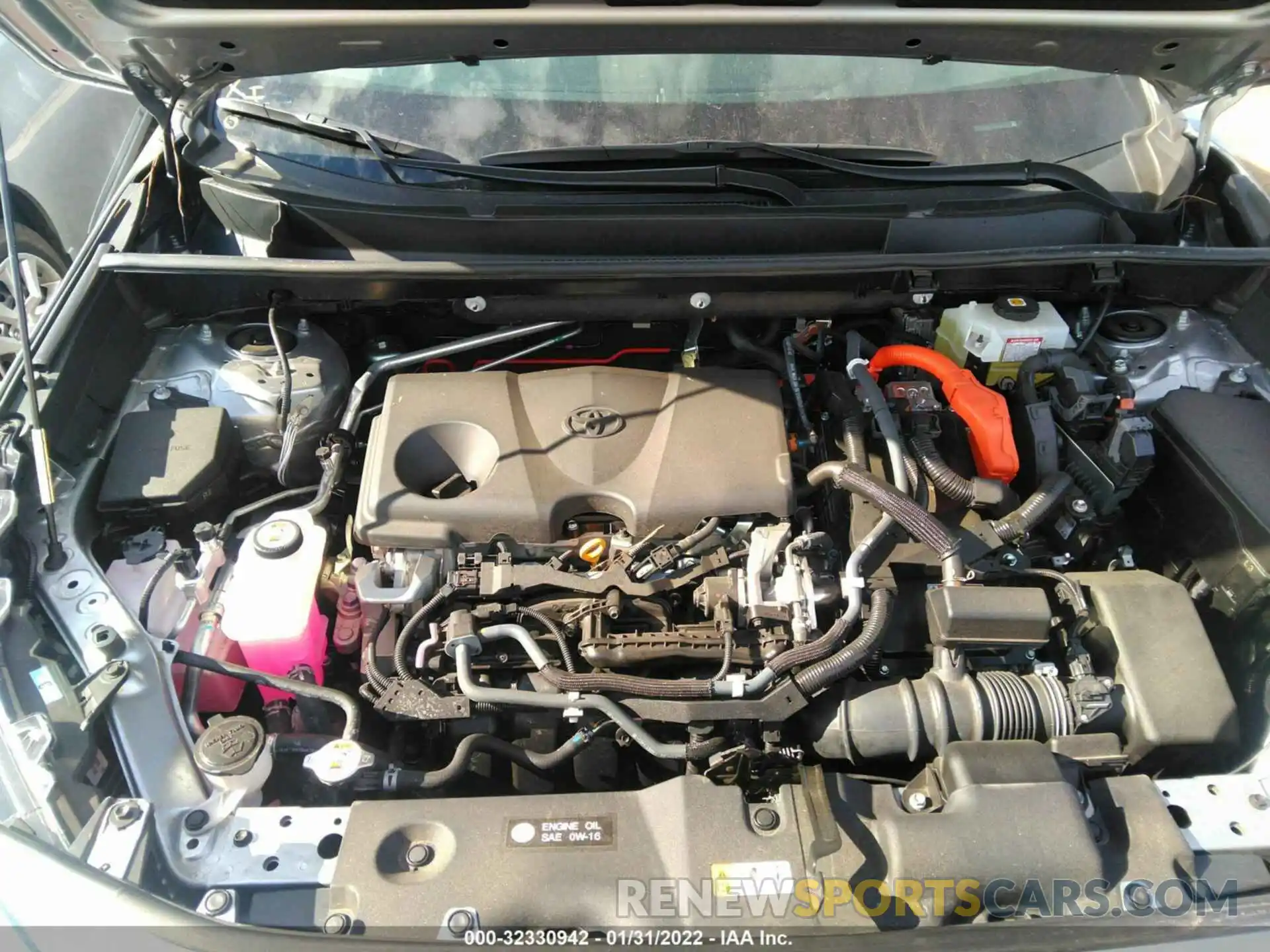 10 Фотография поврежденного автомобиля 4T3B6RFV1MU041351 TOYOTA RAV4 2021