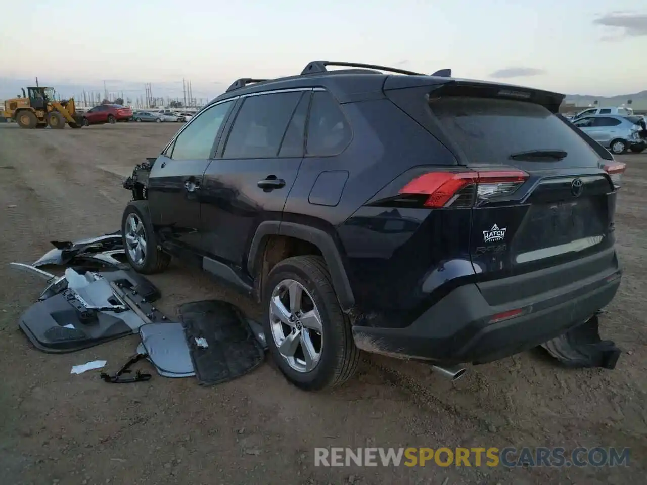 3 Photograph of a damaged car 4T3B6RFV1MU043648 TOYOTA RAV4 2021