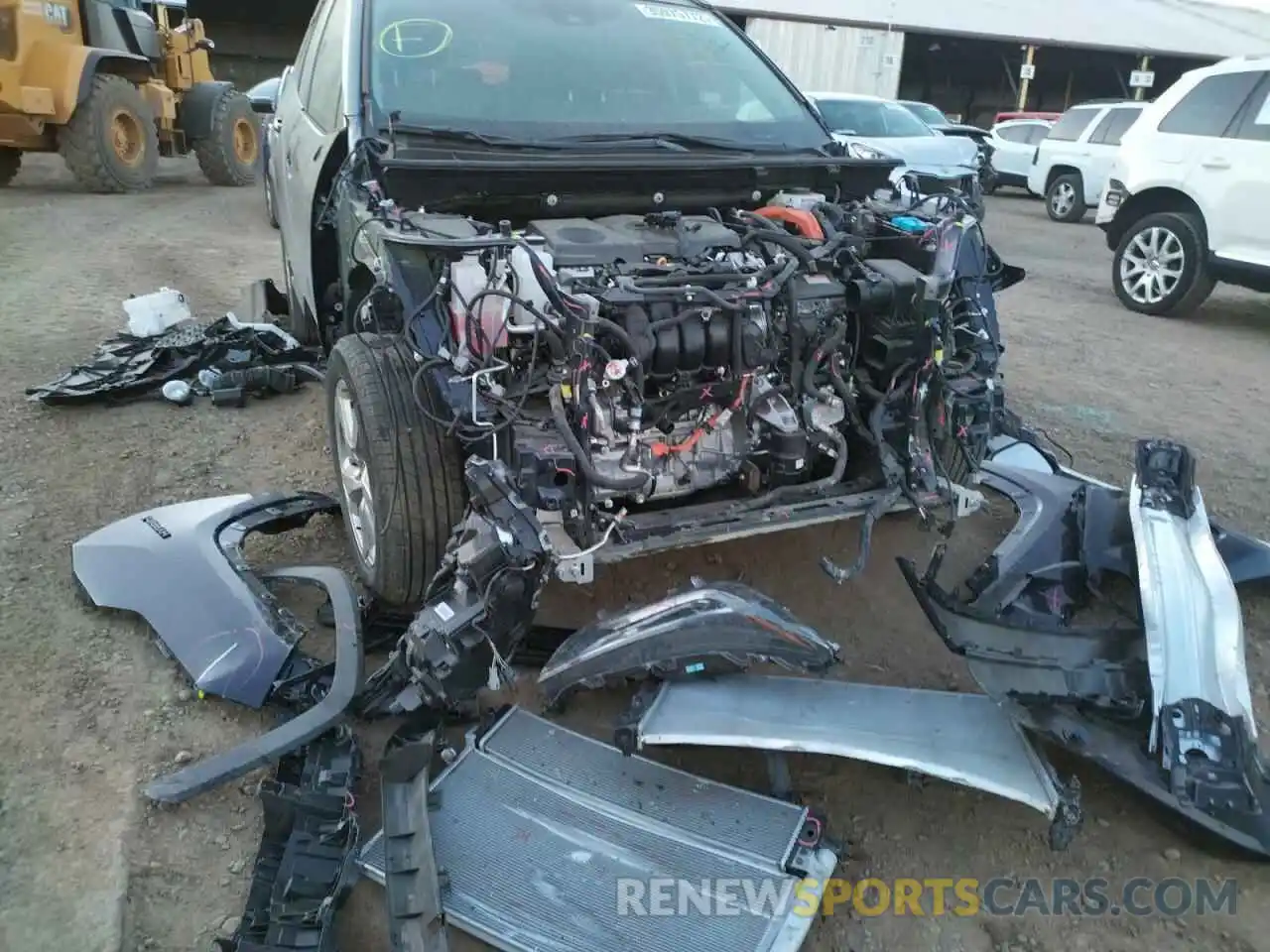 9 Photograph of a damaged car 4T3B6RFV1MU043648 TOYOTA RAV4 2021