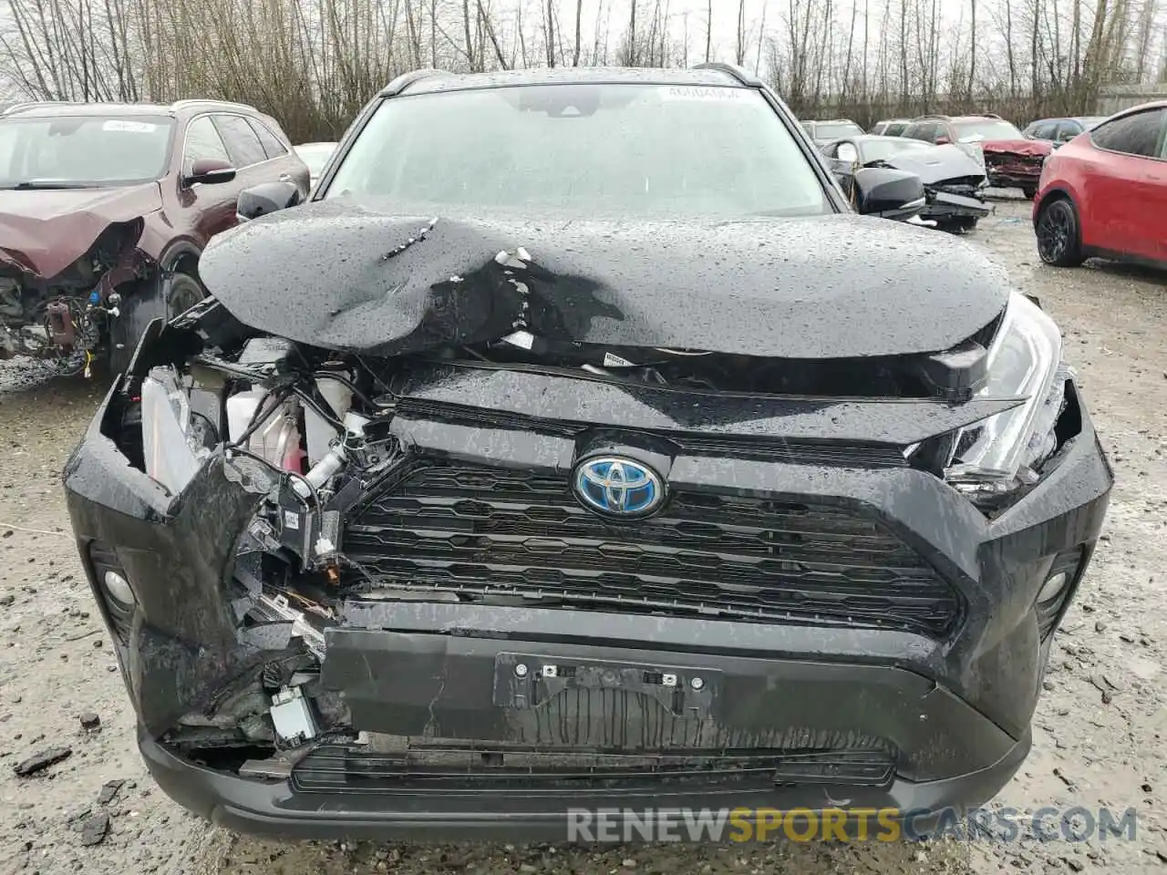 5 Photograph of a damaged car 4T3B6RFV1MU045366 TOYOTA RAV4 2021