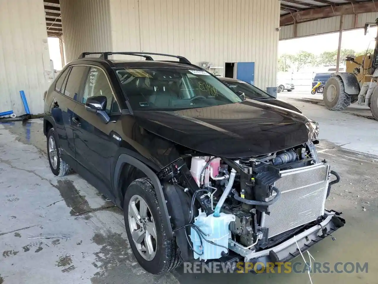 1 Photograph of a damaged car 4T3B6RFV1MU047361 TOYOTA RAV4 2021