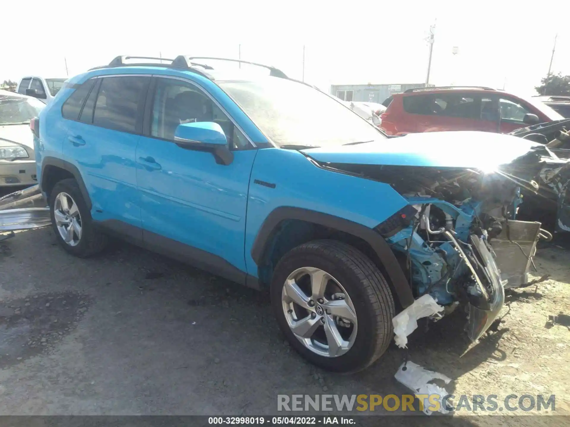 1 Photograph of a damaged car 4T3B6RFV2MU009556 TOYOTA RAV4 2021