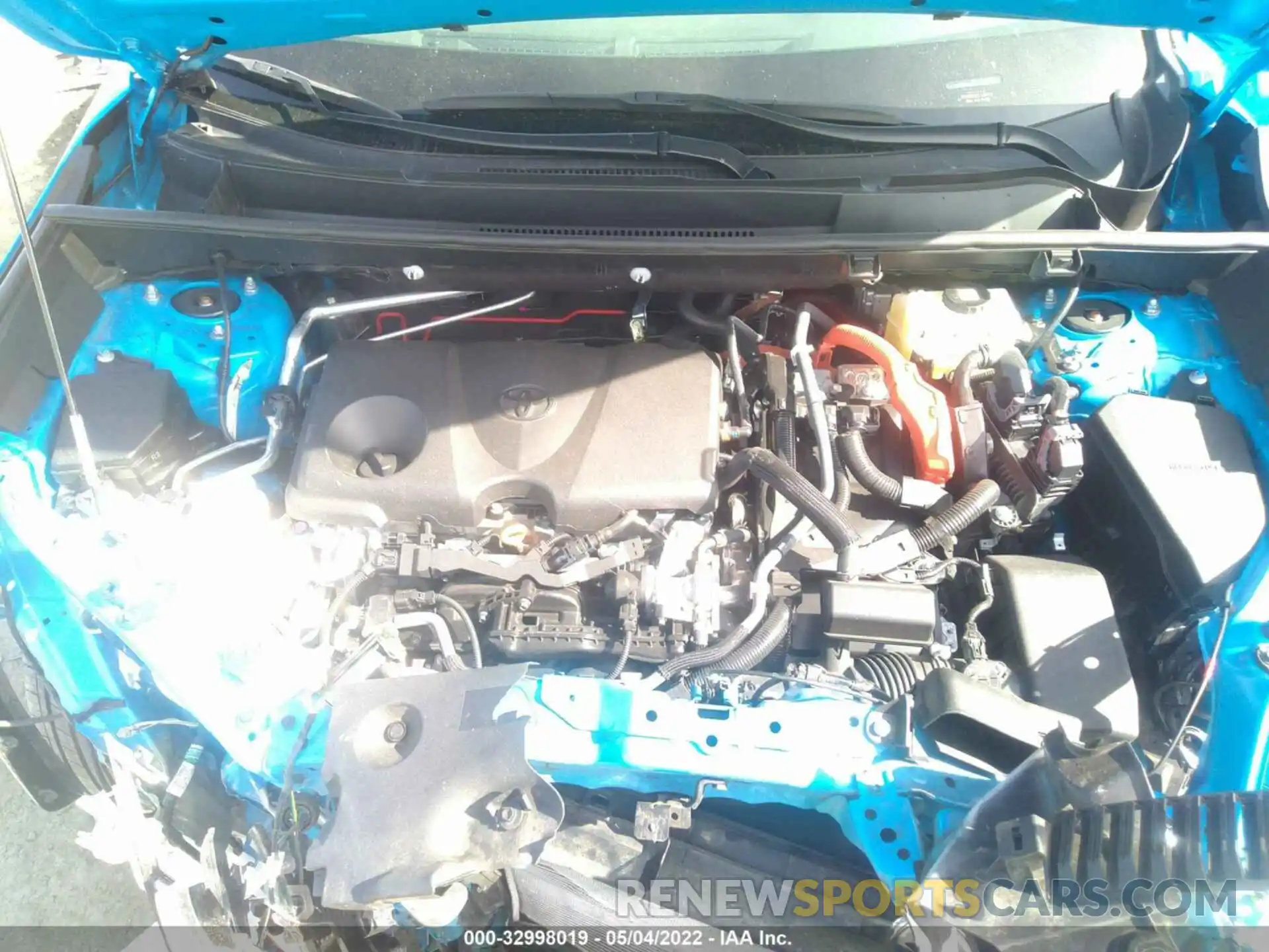 10 Фотография поврежденного автомобиля 4T3B6RFV2MU009556 TOYOTA RAV4 2021