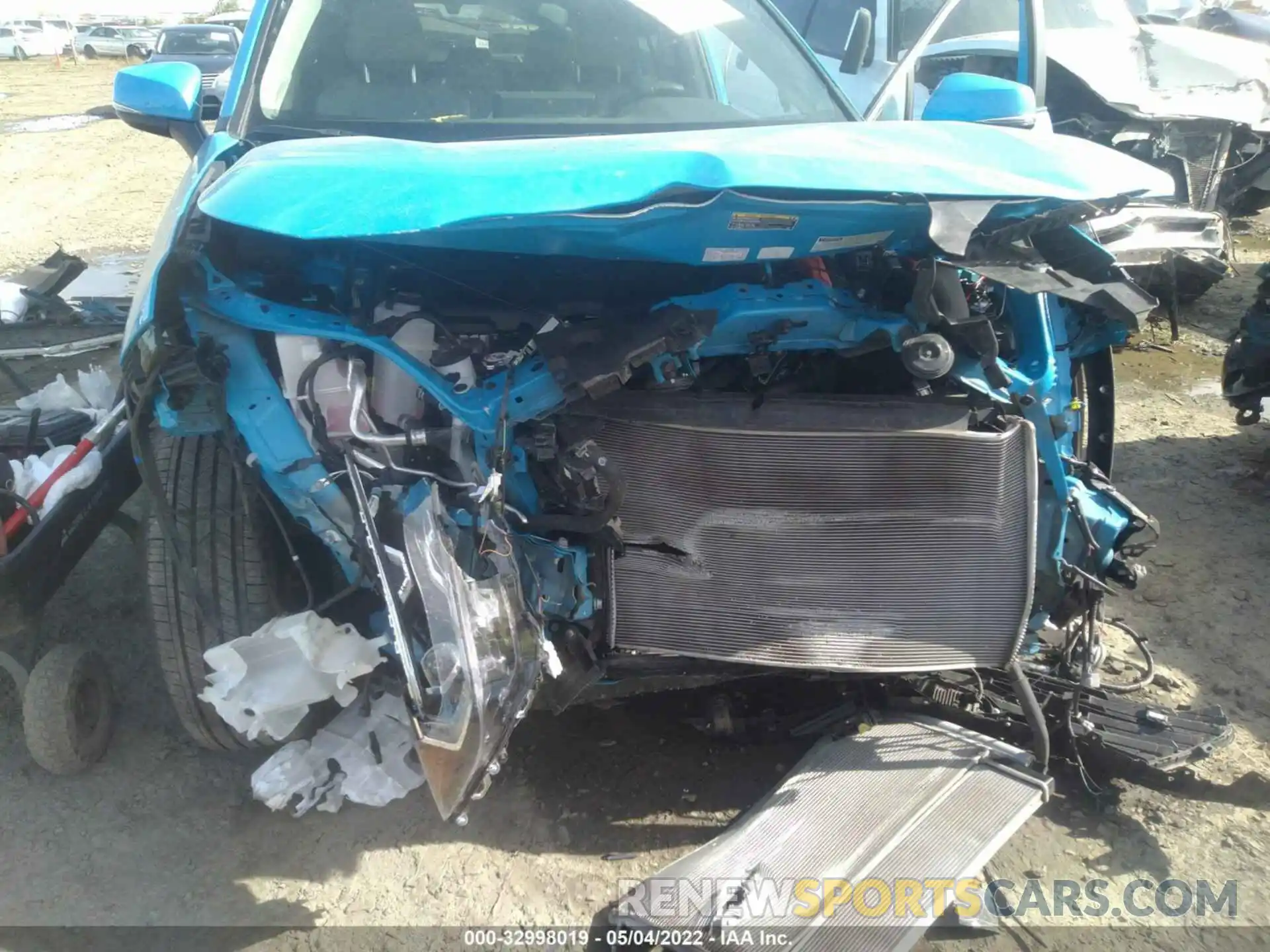 6 Фотография поврежденного автомобиля 4T3B6RFV2MU009556 TOYOTA RAV4 2021