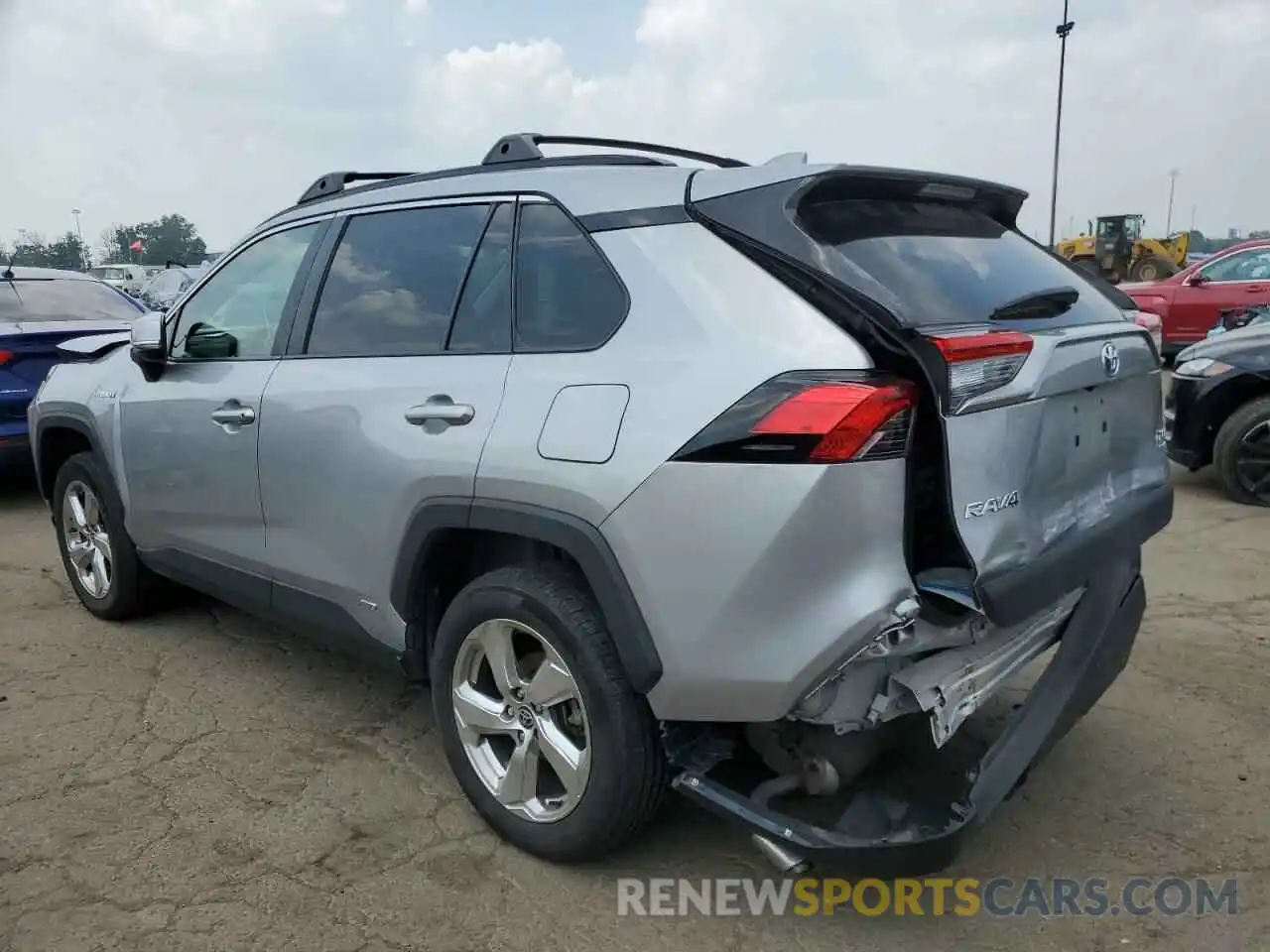 2 Photograph of a damaged car 4T3B6RFV2MU032402 TOYOTA RAV4 2021