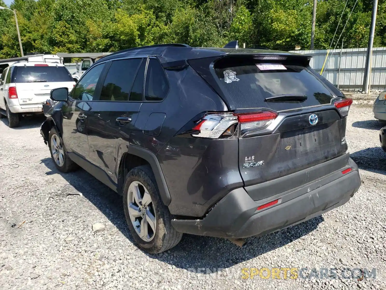 3 Photograph of a damaged car 4T3B6RFV2MU033078 TOYOTA RAV4 2021