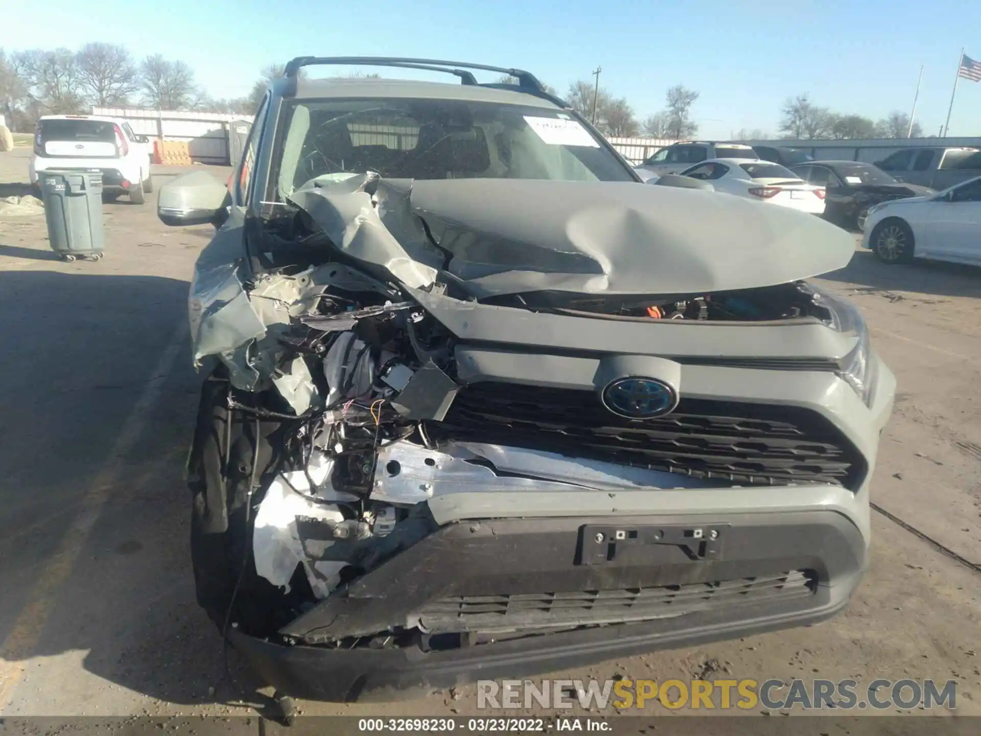 6 Photograph of a damaged car 4T3B6RFV2MU034313 TOYOTA RAV4 2021