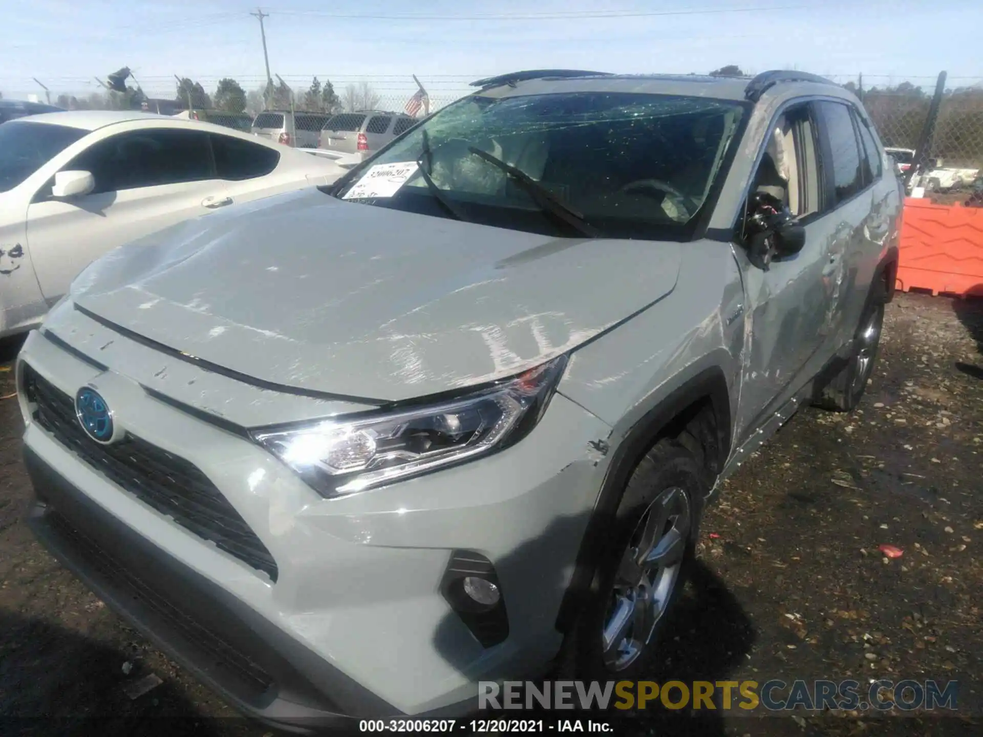 6 Photograph of a damaged car 4T3B6RFV2MU035252 TOYOTA RAV4 2021