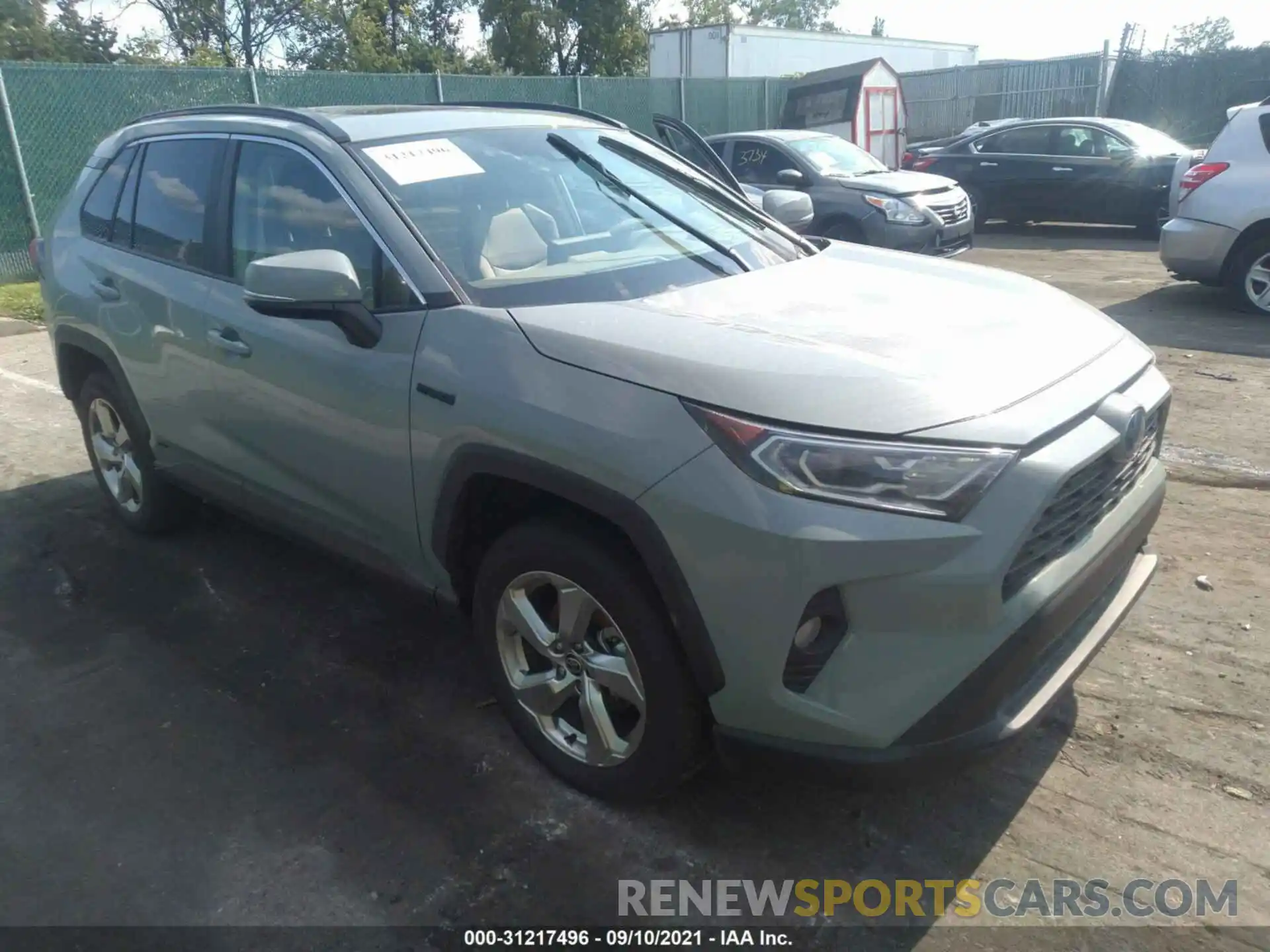 1 Фотография поврежденного автомобиля 4T3B6RFV2MU039317 TOYOTA RAV4 2021