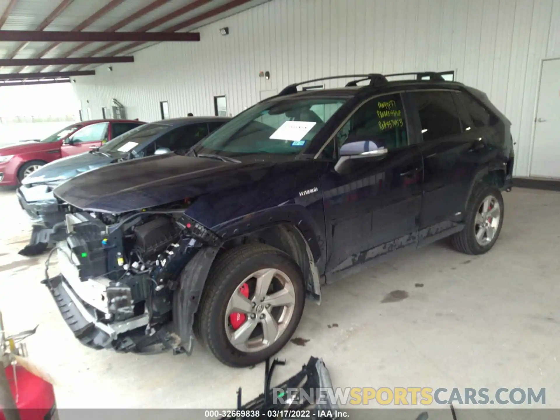 2 Photograph of a damaged car 4T3B6RFV2MU048566 TOYOTA RAV4 2021